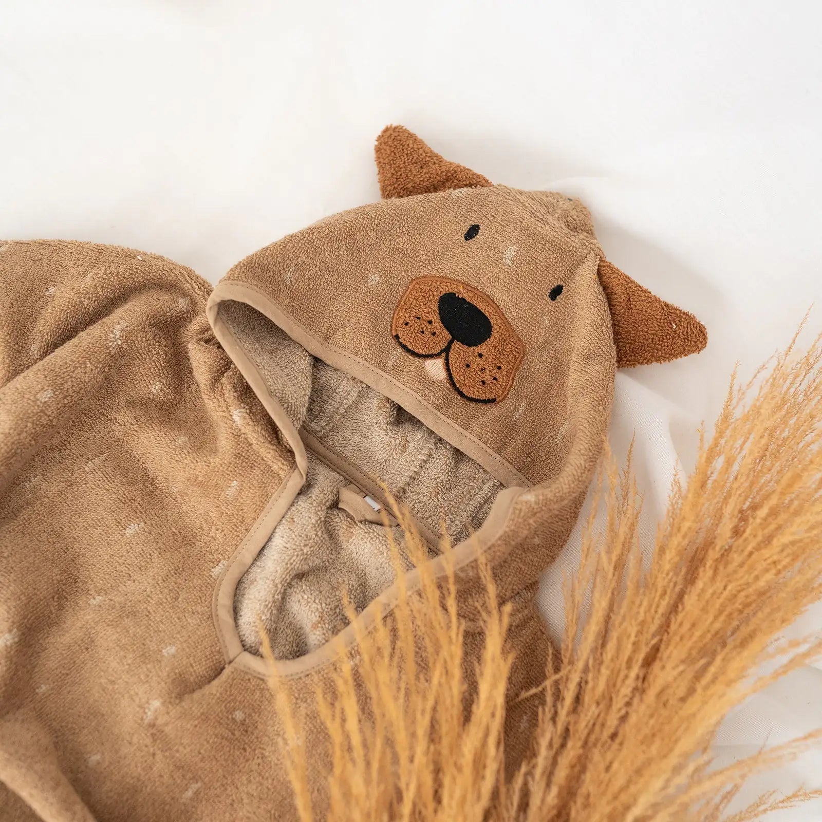 TRIXIE Baby Tier Badeponcho Frottee - wunderwunsch