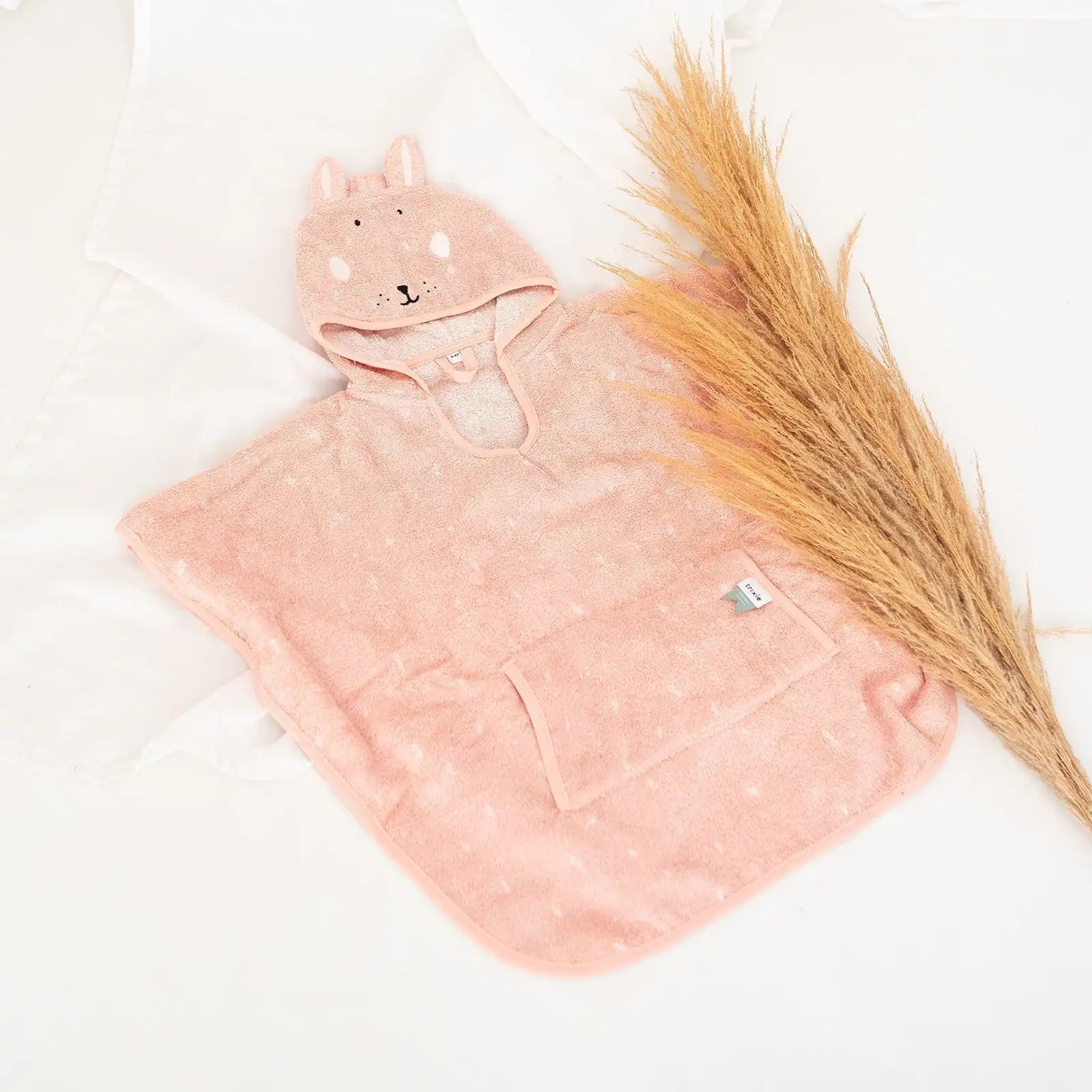 TRIXIE Baby Tier Badeponcho Frottee - wunderwunsch