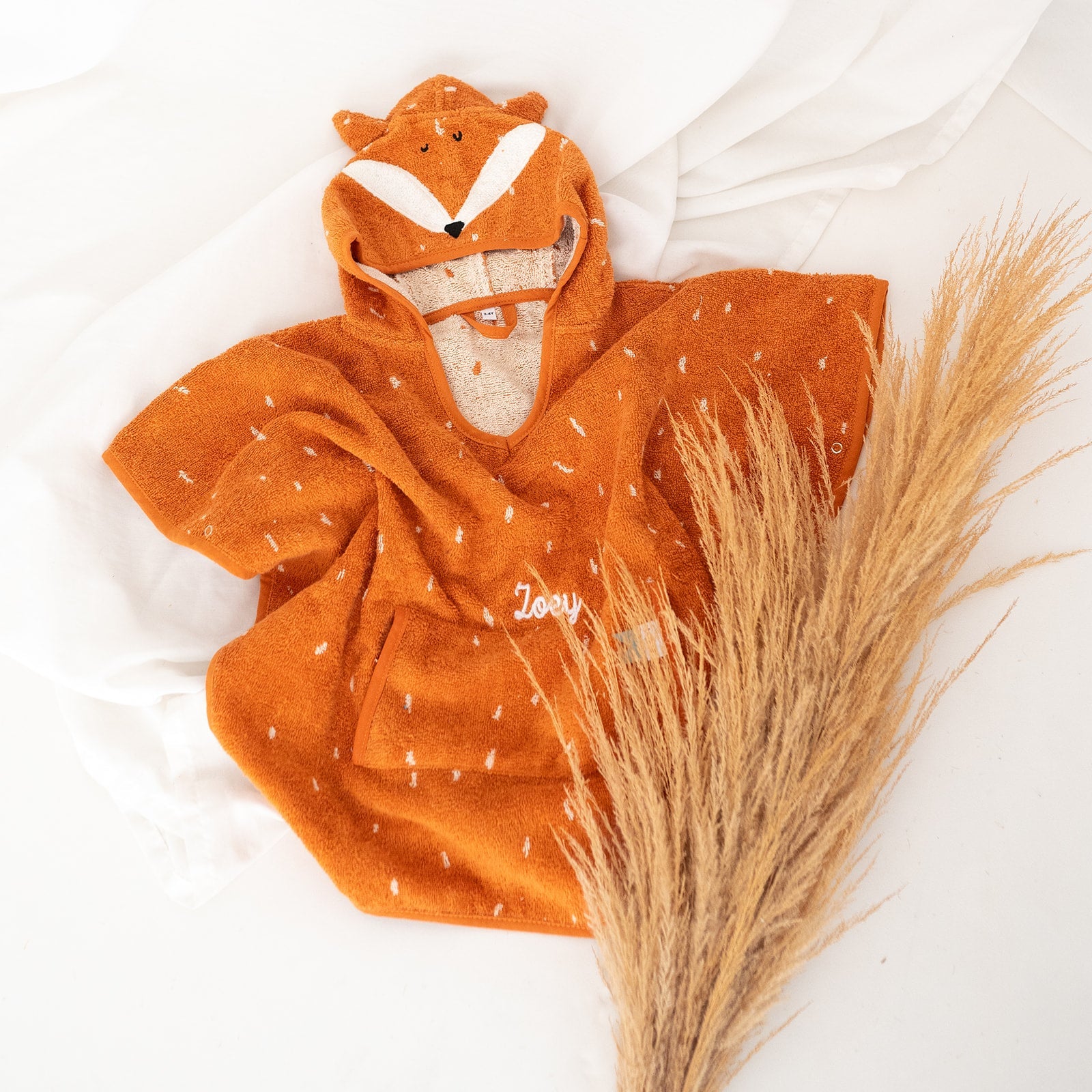 TRIXIE Baby Tier Badeponcho Frottee - wunderwunsch