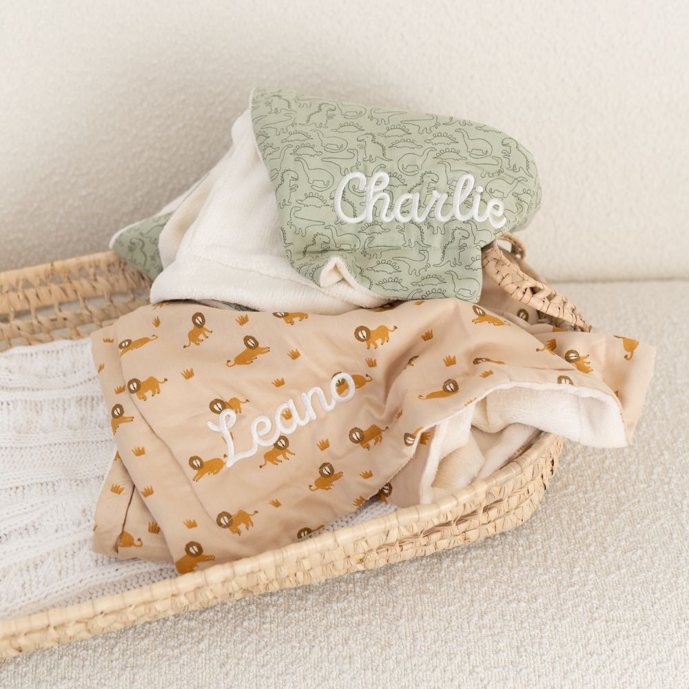 TRIXIE Gefütterte Kuscheldecke personalisierbar - wunderwunsch