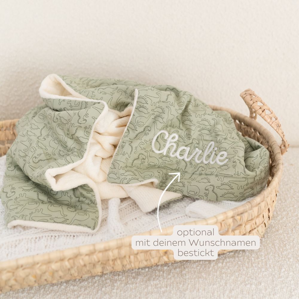 TRIXIE Gefütterte Kuscheldecke personalisierbar - wunderwunsch