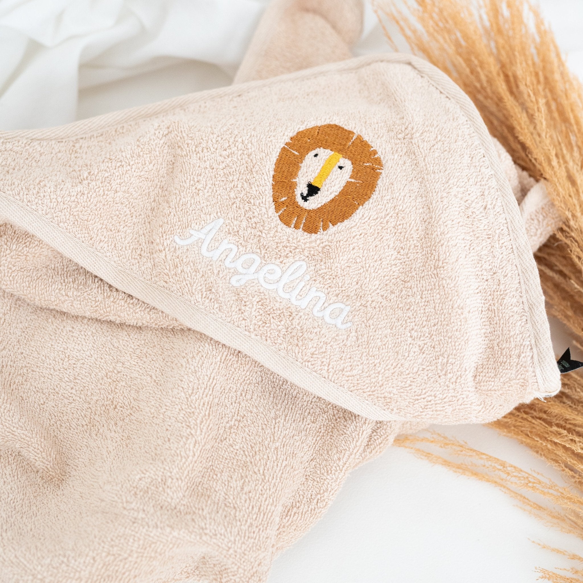 TRIXIE Kapuzenhandtuch mit Personalisierung - wunderwunsch