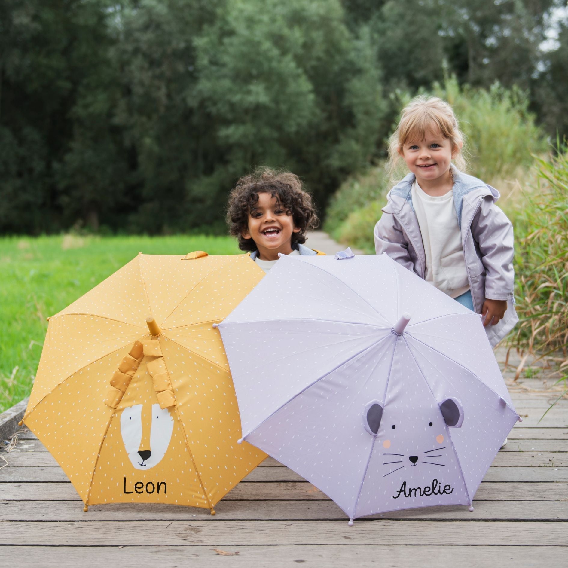 TRIXIE Kinder Regenschirm personalisiert - wunderwunsch