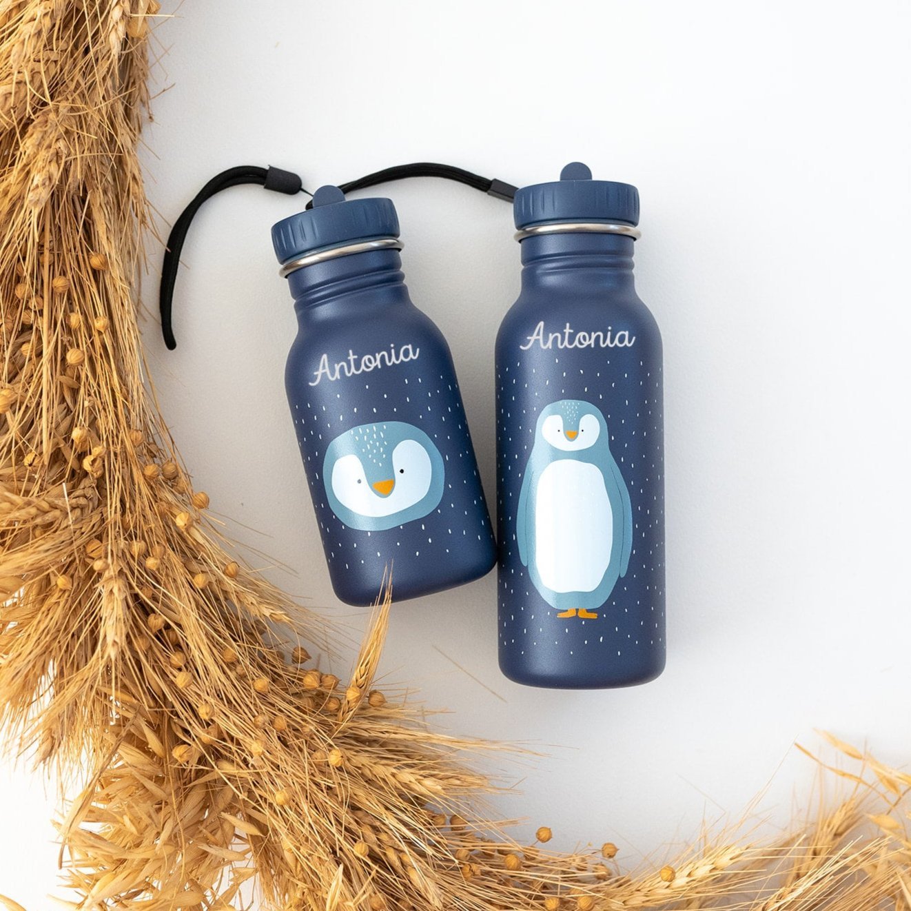 TRIXIE Kinder Trinkflasche personalisiert - Tiere - wunderwunsch