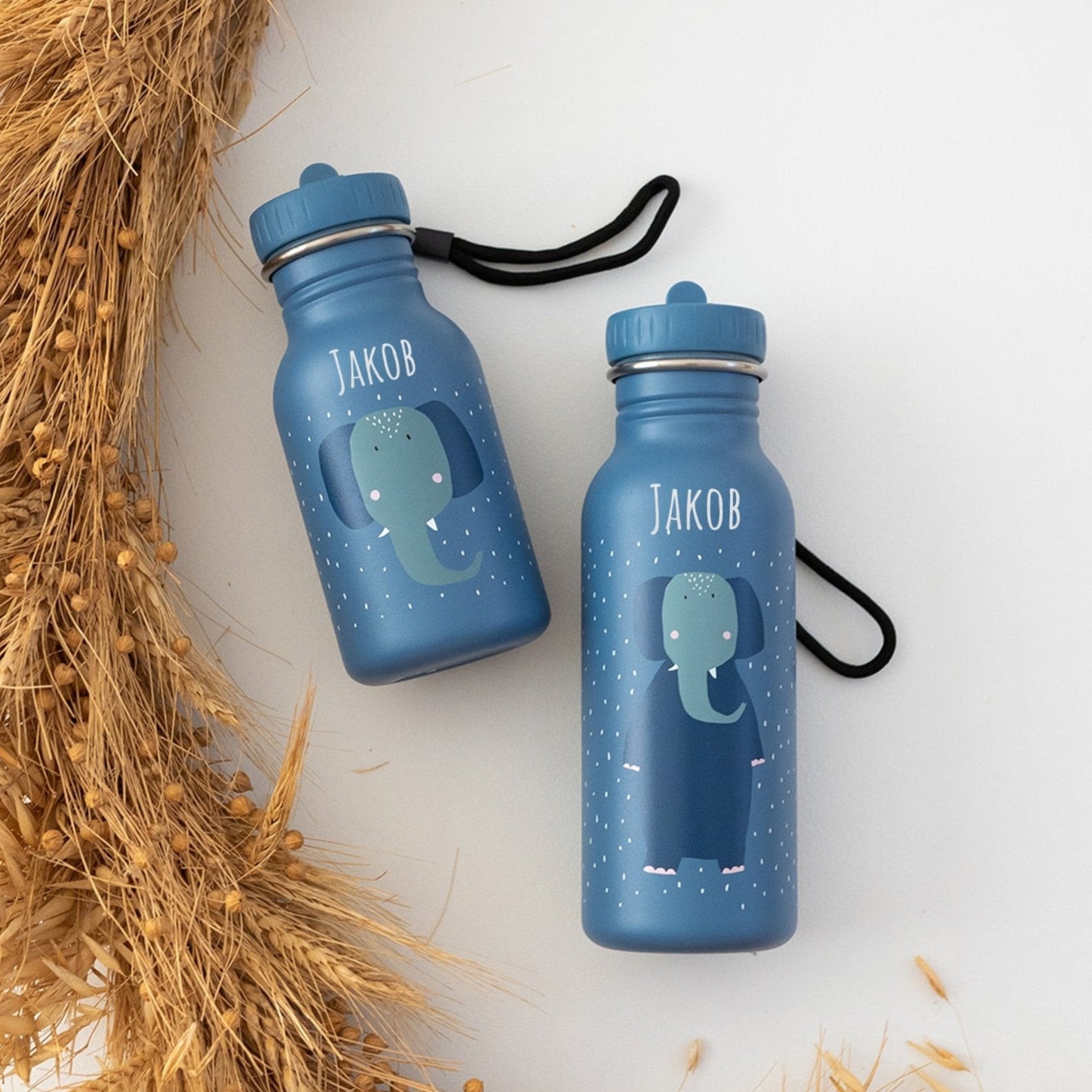 TRIXIE Kinder Trinkflasche personalisiert - Tiere - wunderwunsch