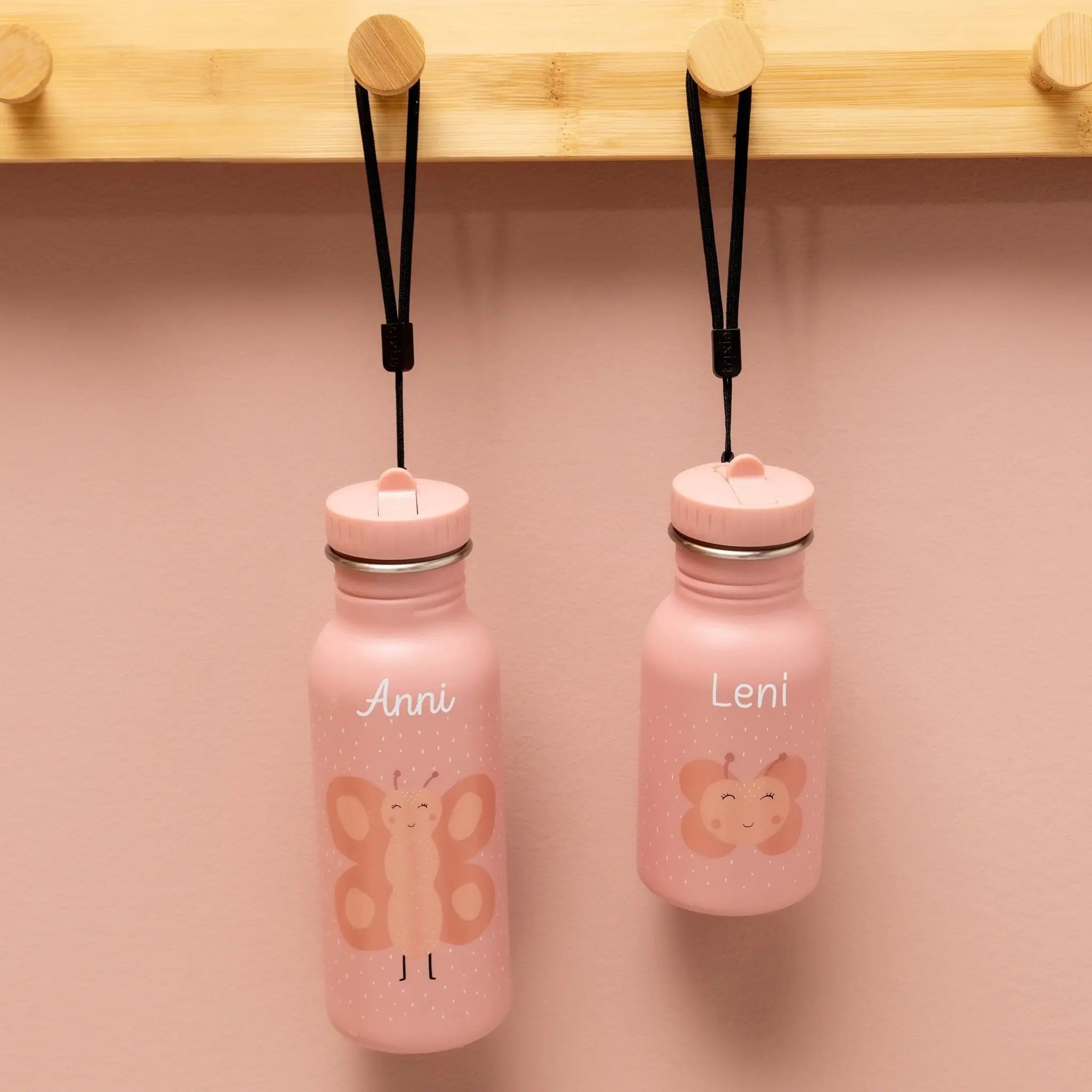 TRIXIE Kinder Trinkflasche personalisiert - Tiere - wunderwunsch