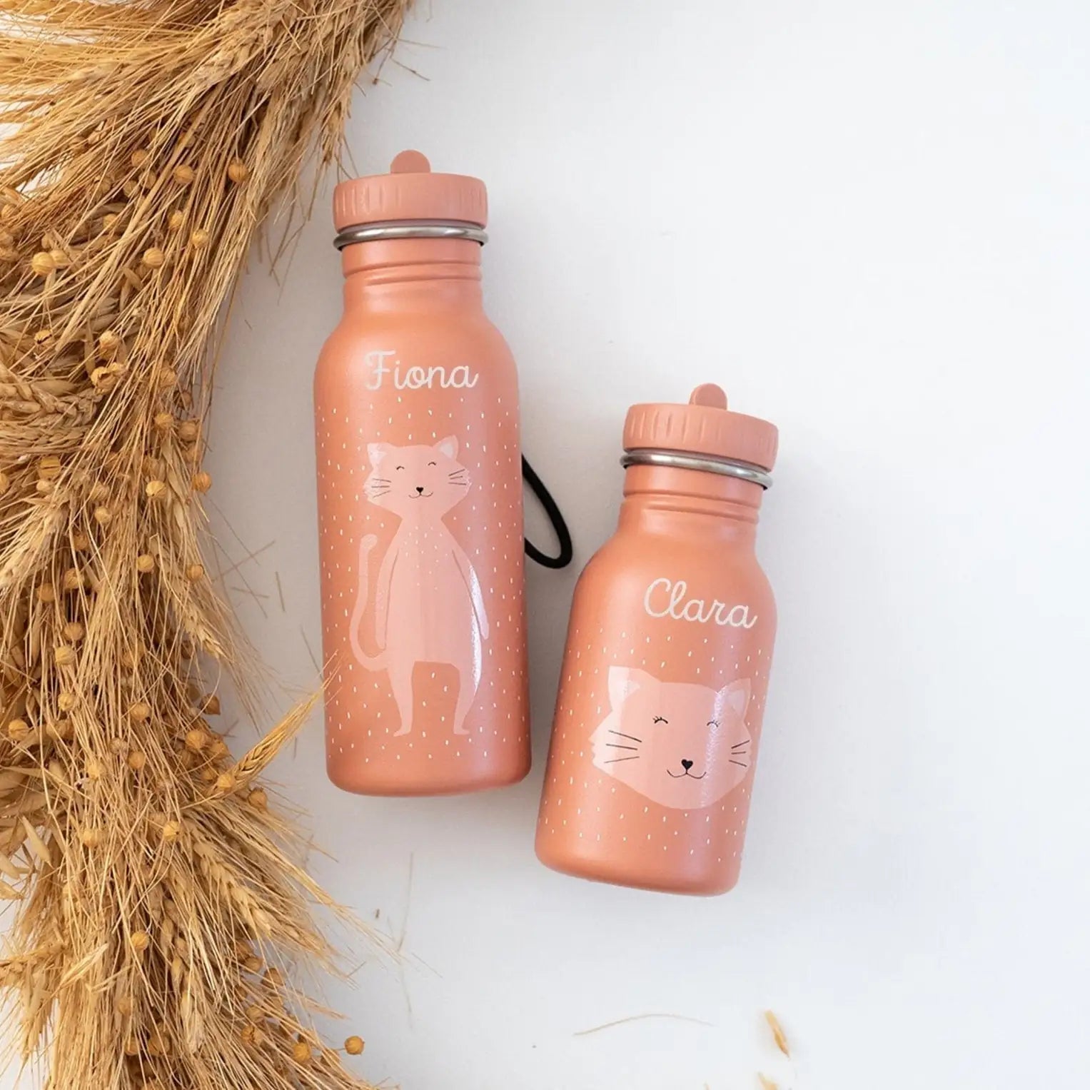 TRIXIE Kinder Trinkflasche personalisiert - Tiere - wunderwunsch