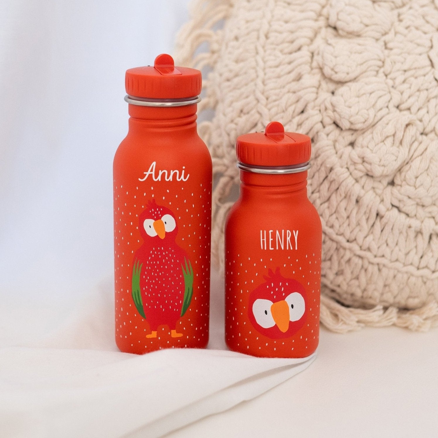 TRIXIE Kinder Trinkflasche personalisiert - Tiere - wunderwunsch