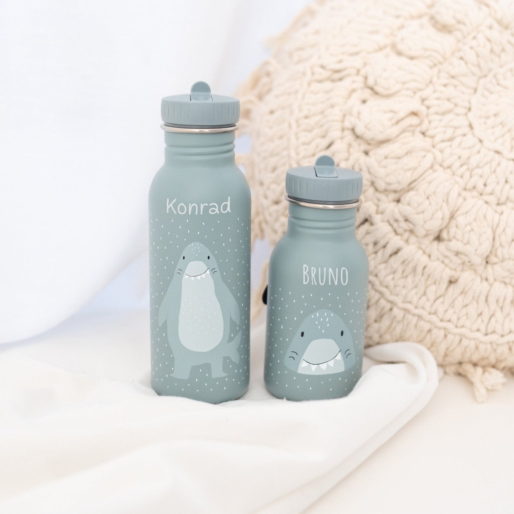 TRIXIE Kinder Trinkflasche personalisiert - Tiere - wunderwunsch