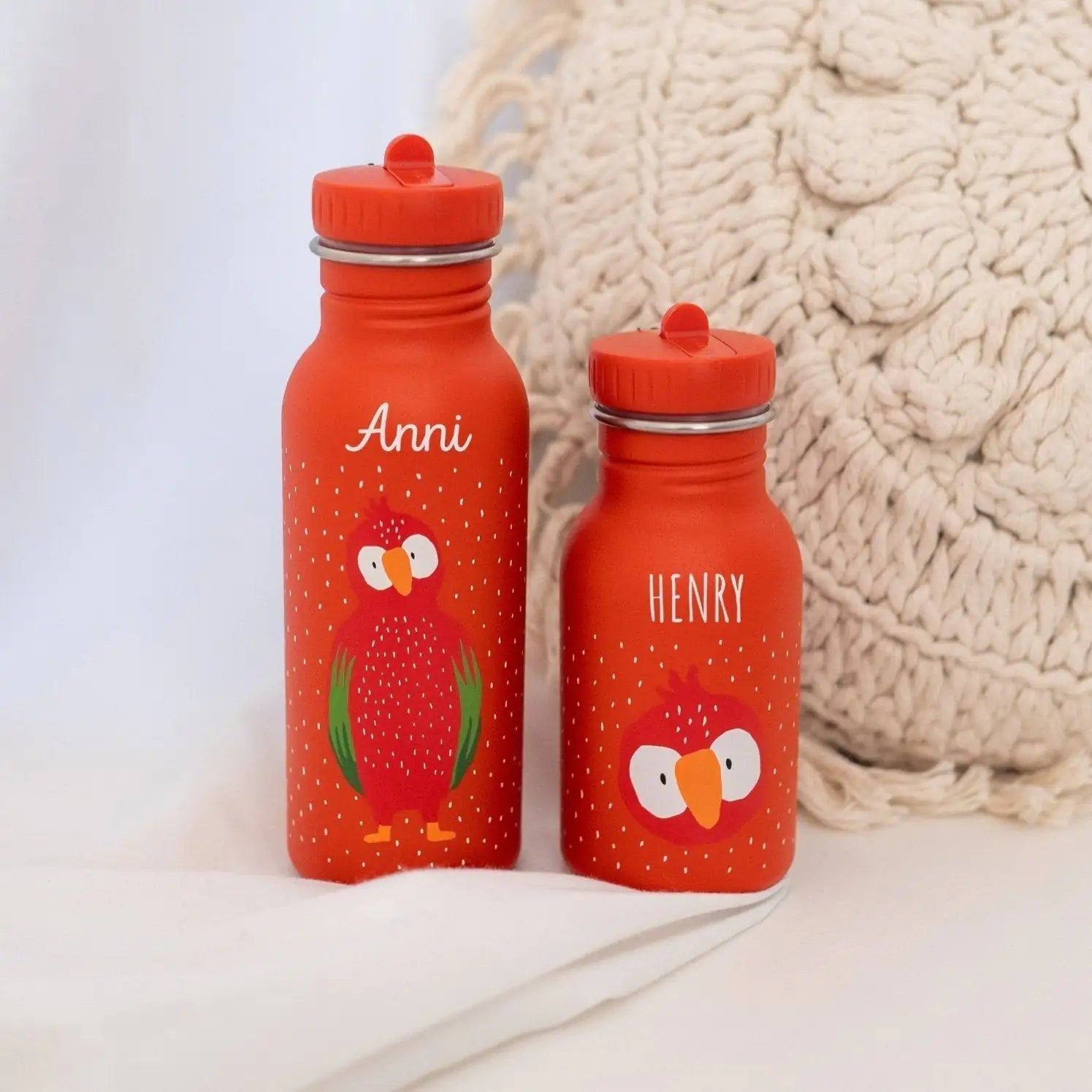 TRIXIE Kinder Trinkflasche personalisiert - Tiere - wunderwunsch
