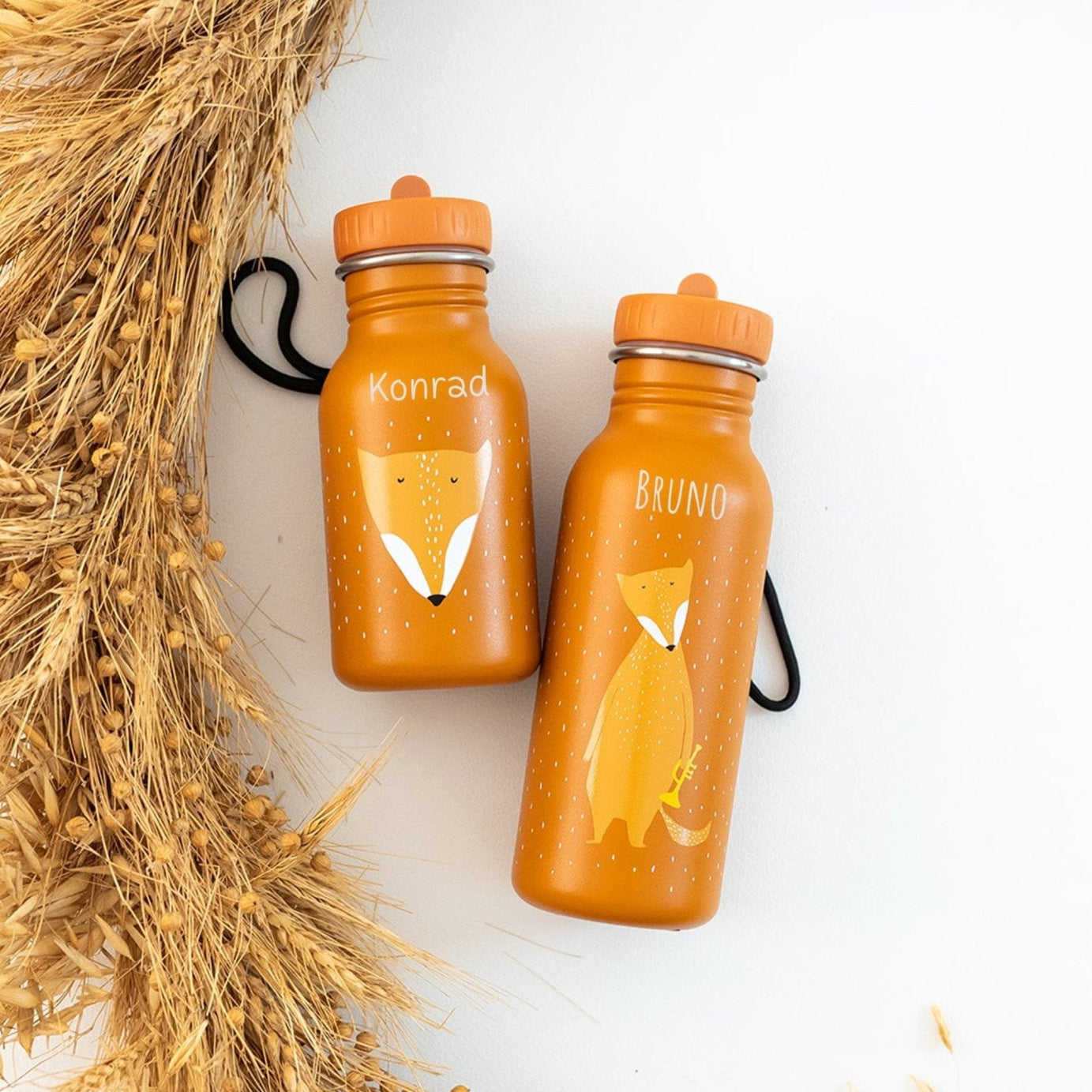 TRIXIE Kinder Trinkflasche personalisiert - Tiere - wunderwunsch