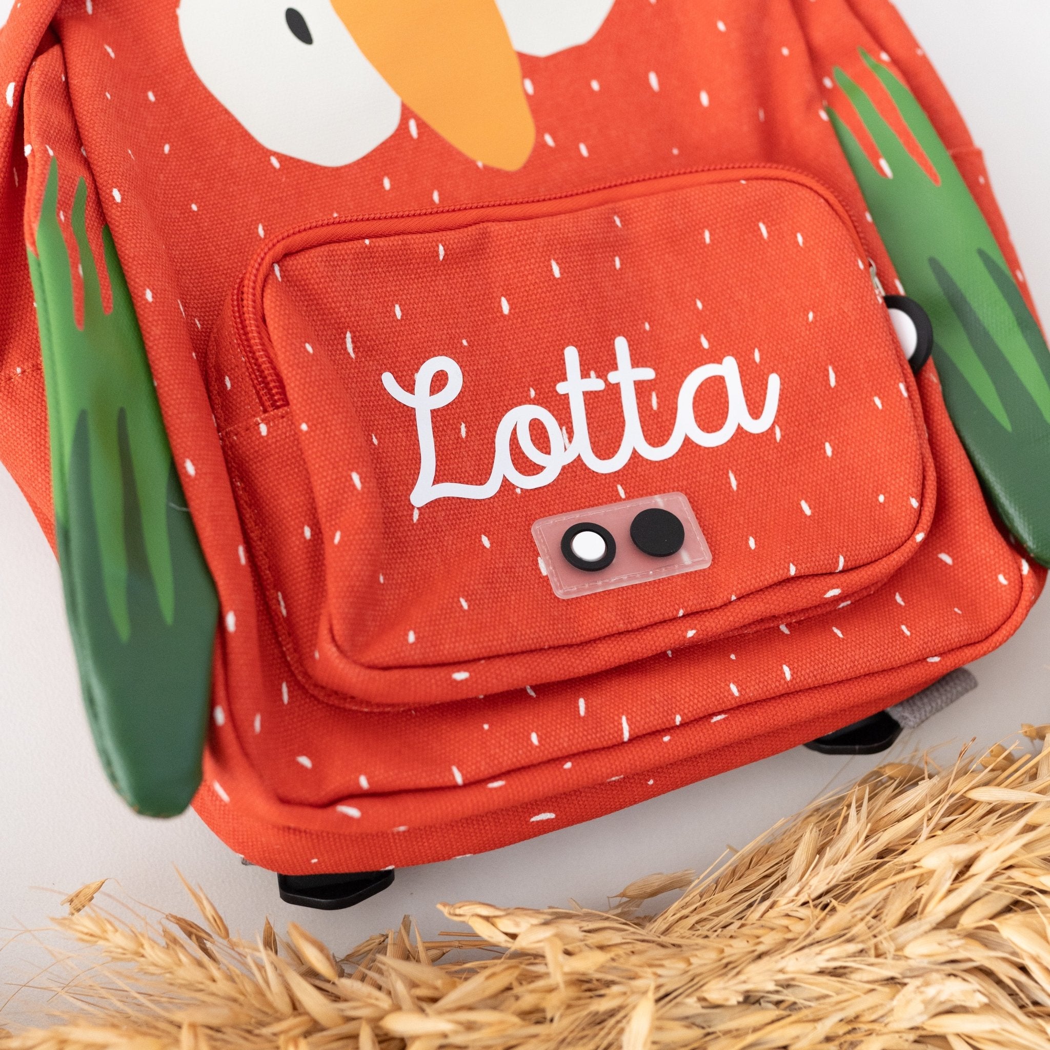TRIXIE Kindergartenrucksack personalisiert - Biene, Hai, Papagei - wunderwunsch
