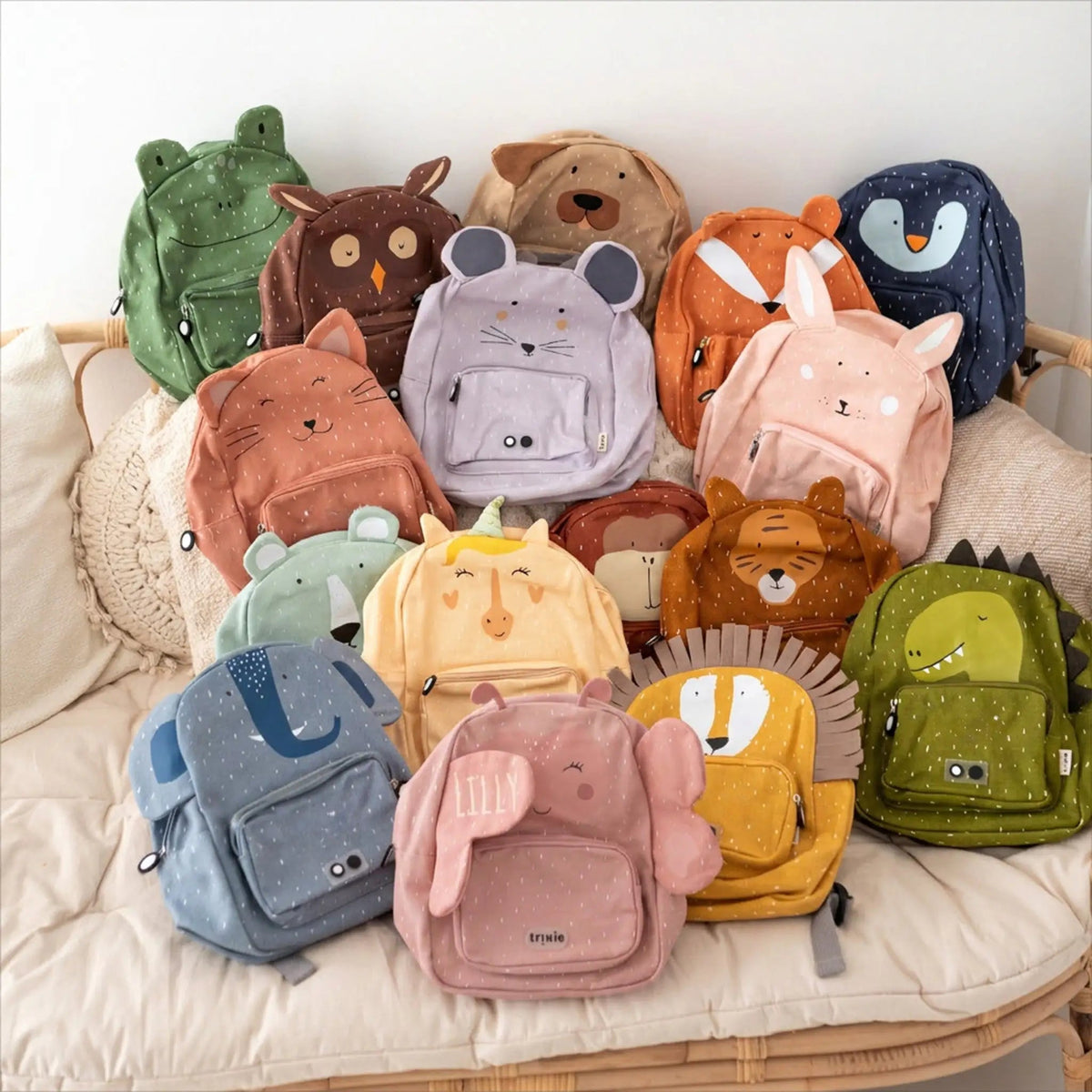 TRIXIE Kindergartenrucksack Secret Kollektion - Tiere - wunderwunsch