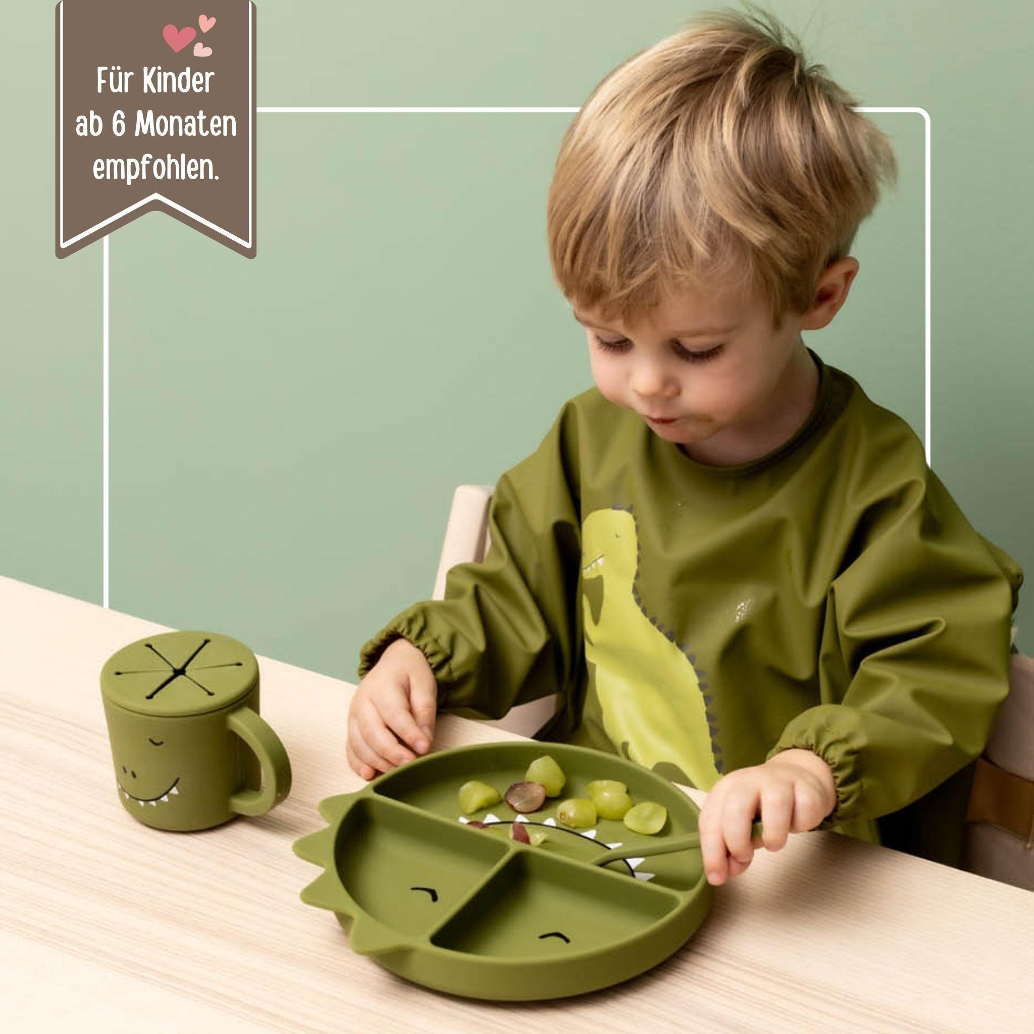 TRIXIE Langarm Latz abwischbar - wunderwunsch