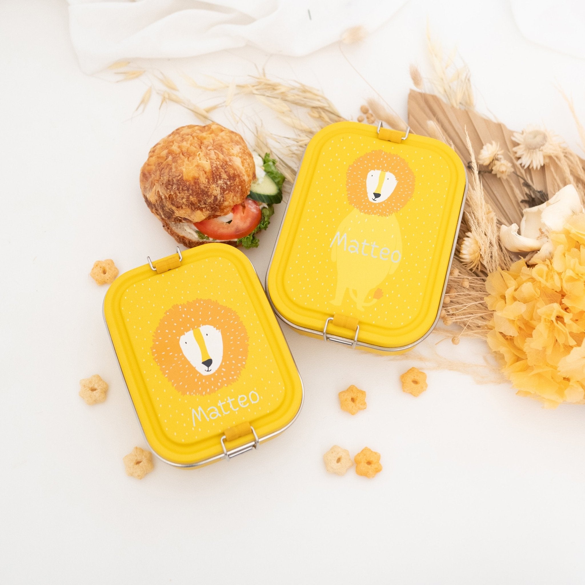 TRIXIE Lunchbox Edelstahl Tier personalisiert - wunderwunsch
