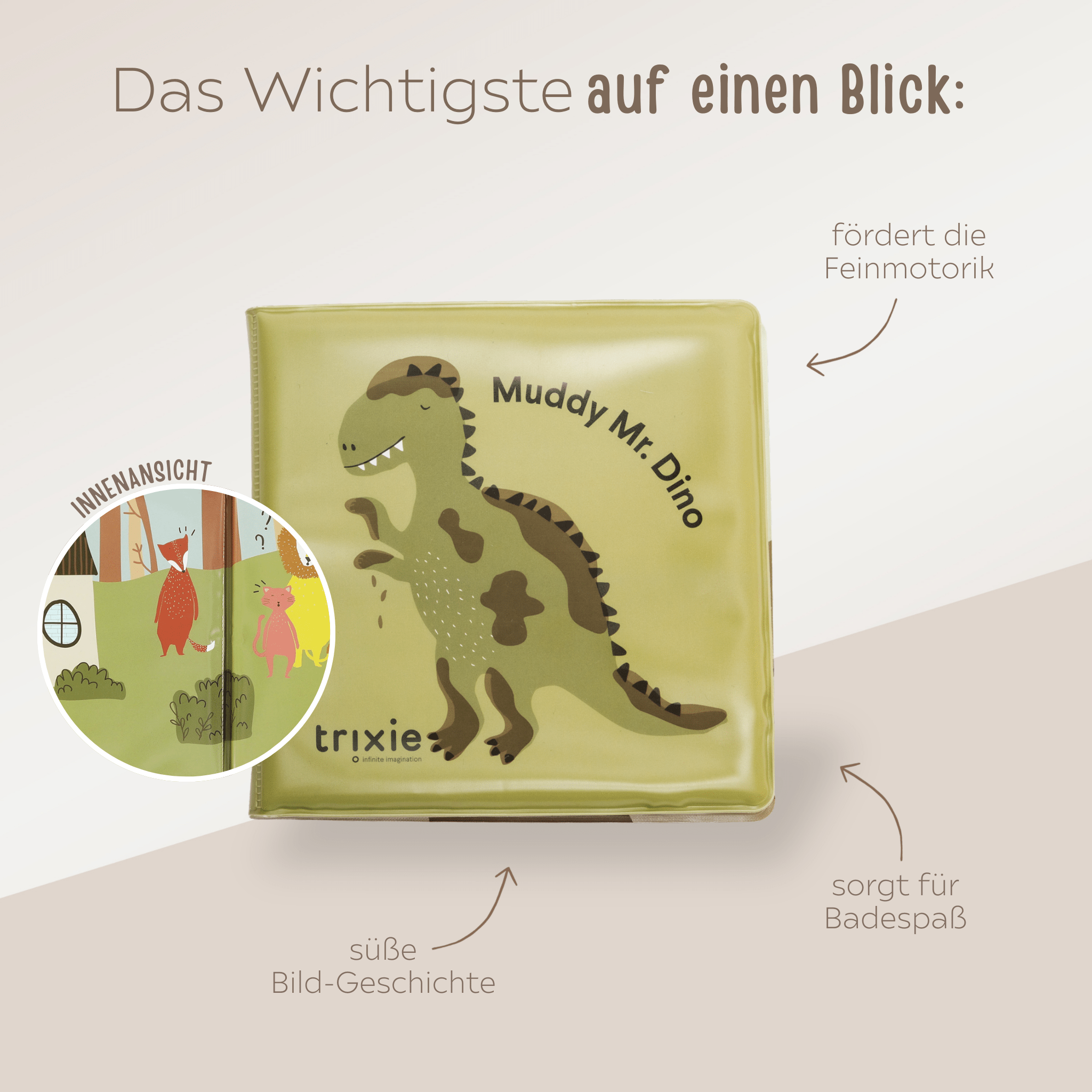 TRIXIE Magisches Badebuch personalisiert - wunderwunsch