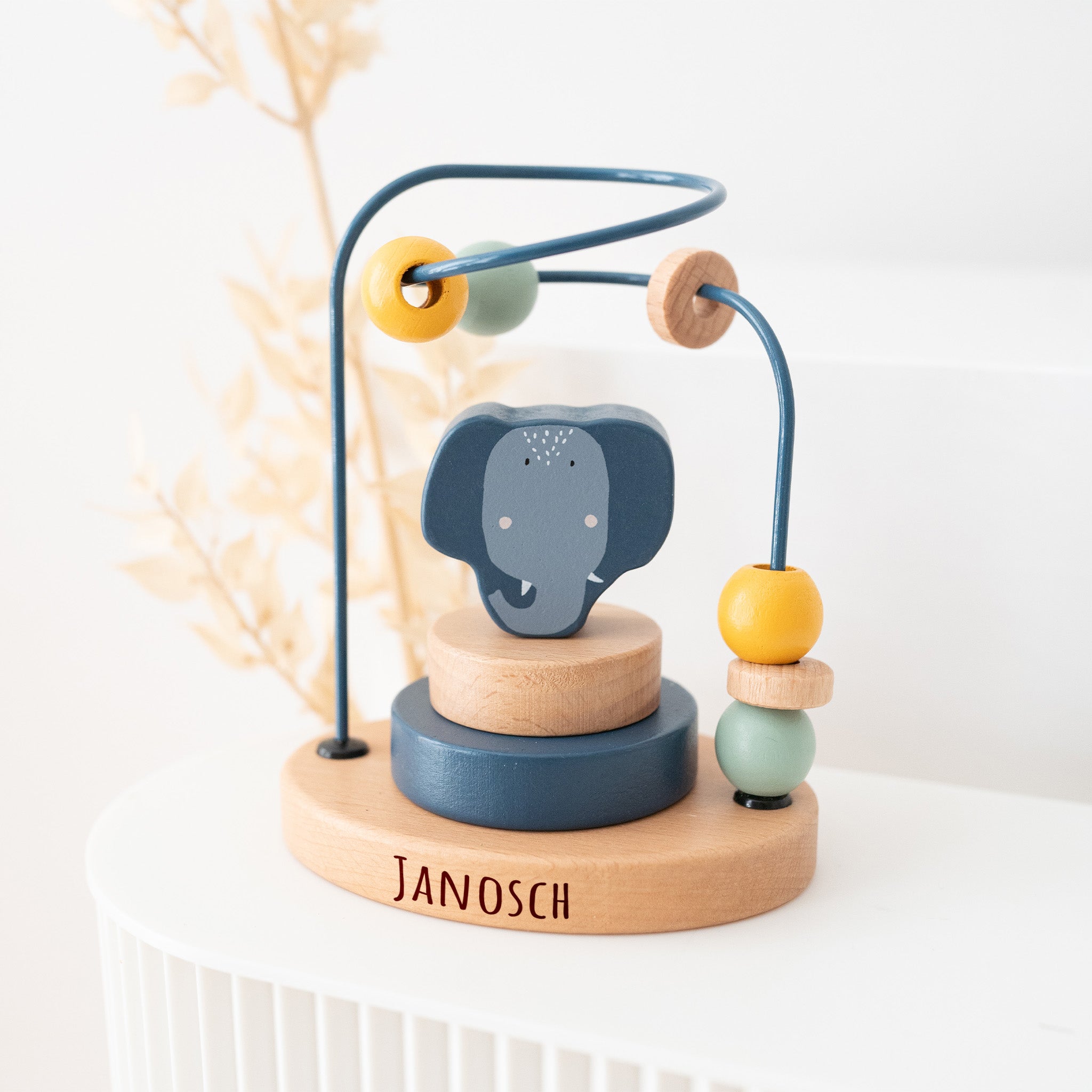 TRIXIE Motorikschleife Tier personalisierbar - wunderwunsch