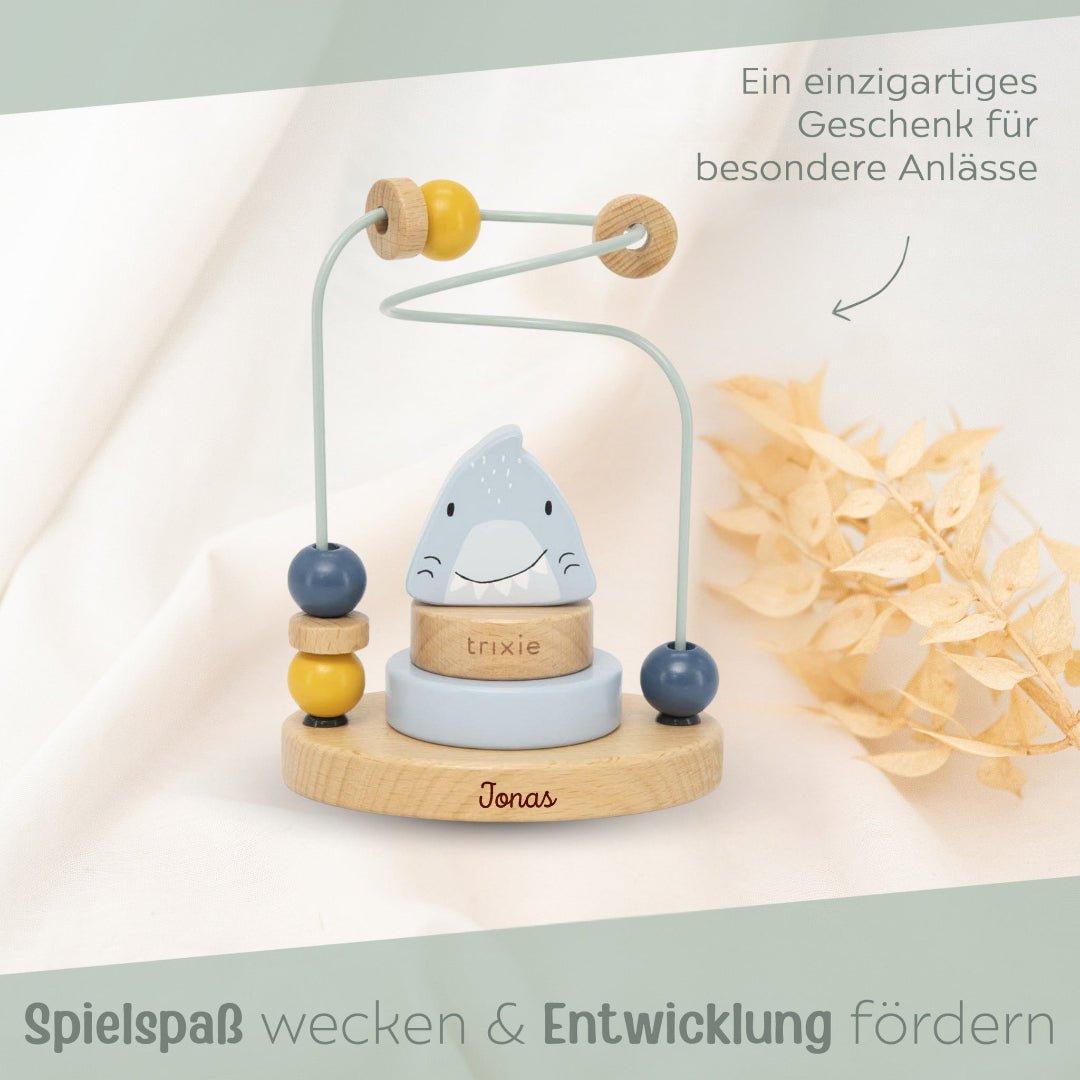 TRIXIE Motorikschleife Tier personalisierbar - wunderwunsch