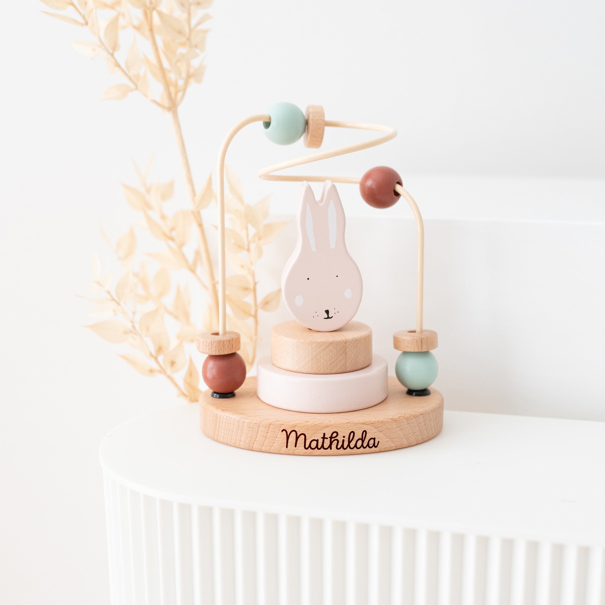 TRIXIE Motorikschleife Tier personalisierbar - wunderwunsch