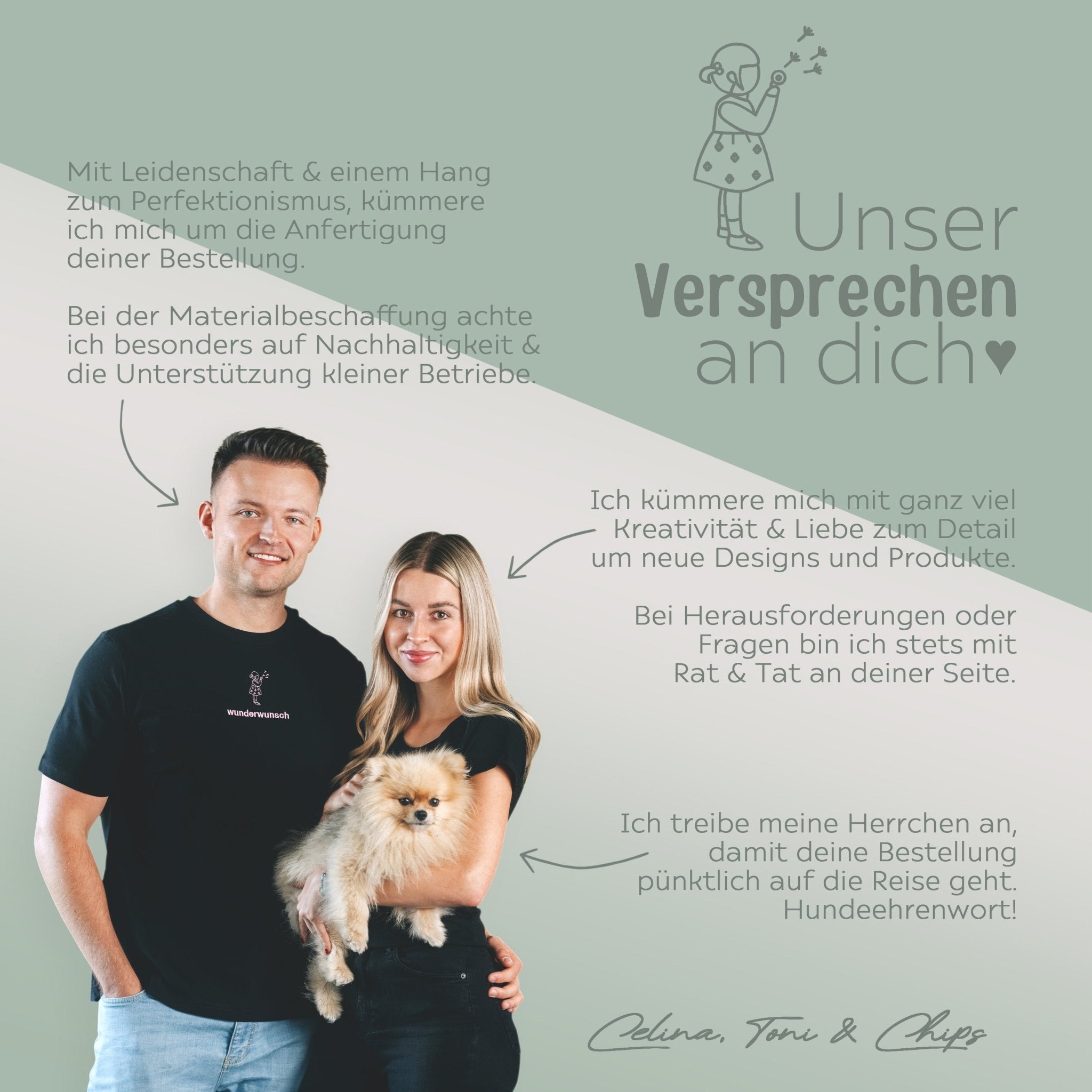 TRIXIE Motorikschleife Tier personalisiert - wunderwunsch