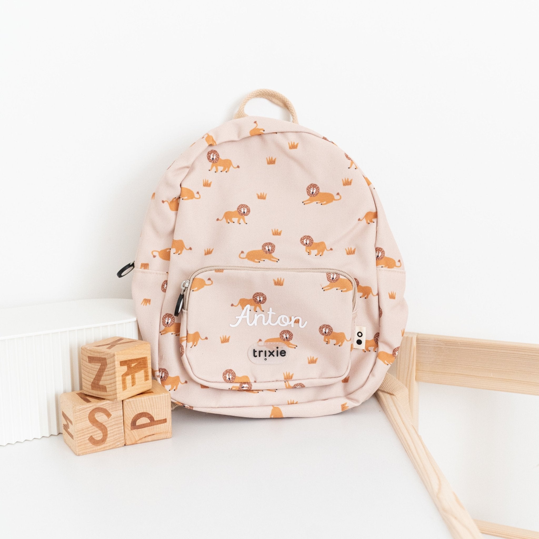 TRIXIE Rucksack mit Tierprint - personalisierbar - wunderwunsch