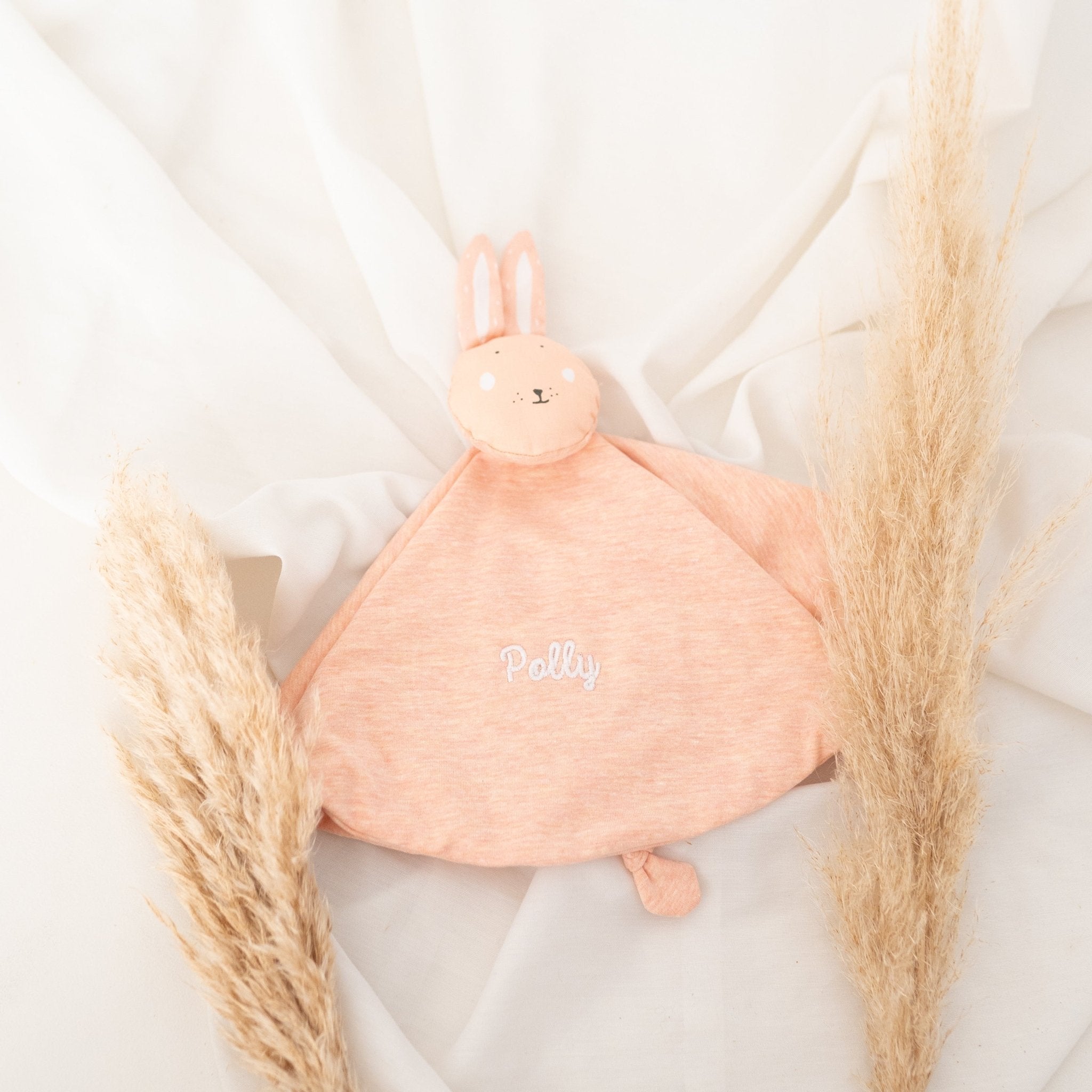 TRIXIE Schmusetuch personalisiert - Löwe, Hase, Fuchs, Elefant - wunderwunsch