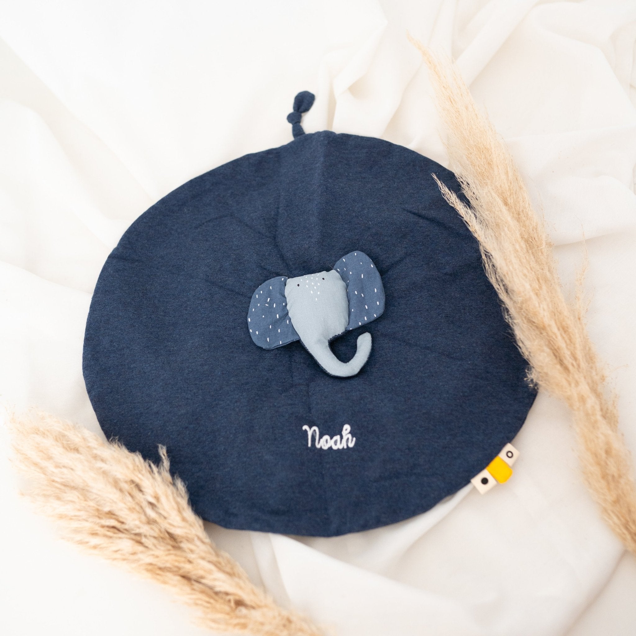 TRIXIE Schmusetuch personalisiert - Löwe, Hase, Fuchs, Elefant - wunderwunsch