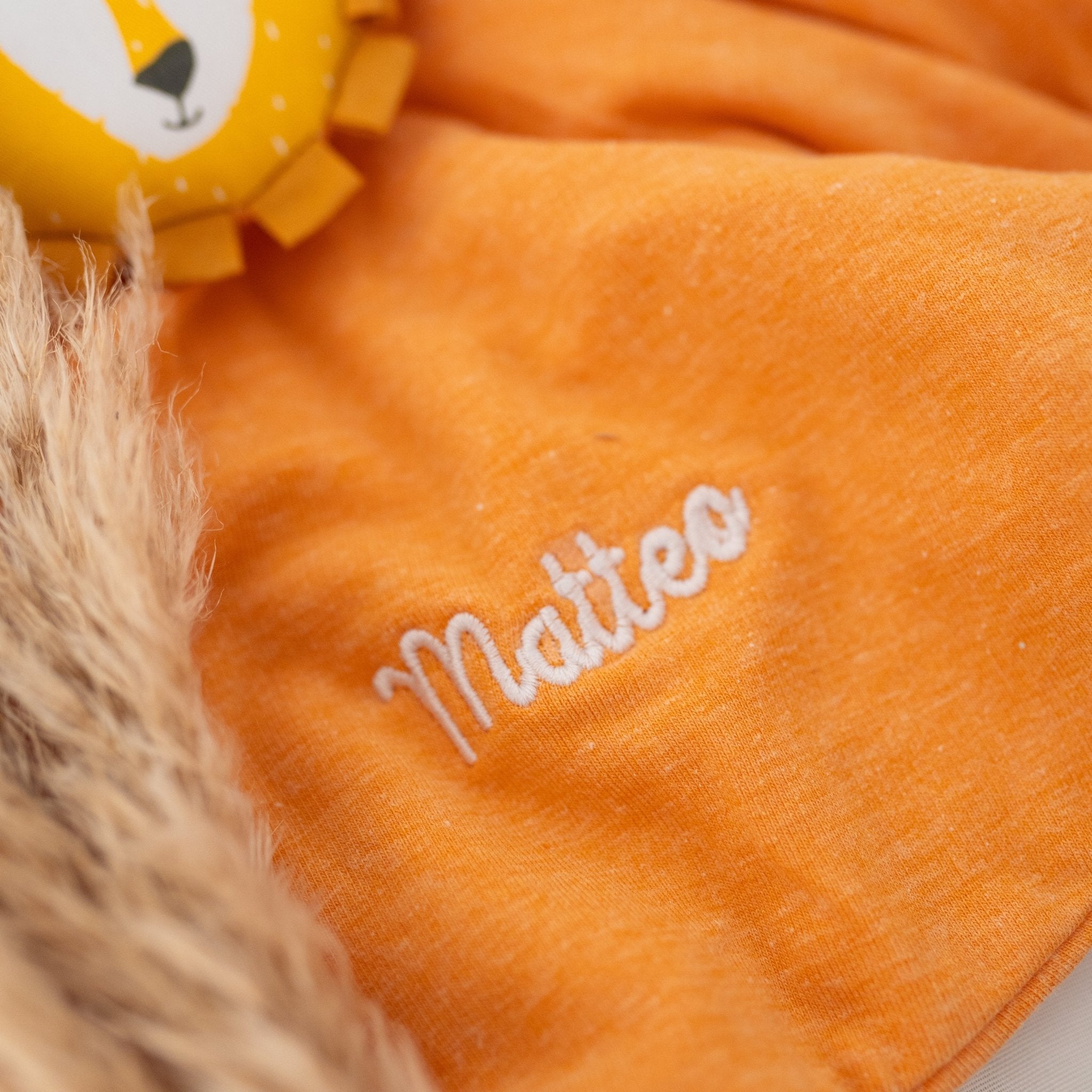 TRIXIE Schmusetuch personalisiert - Löwe, Hase, Fuchs, Elefant - wunderwunsch