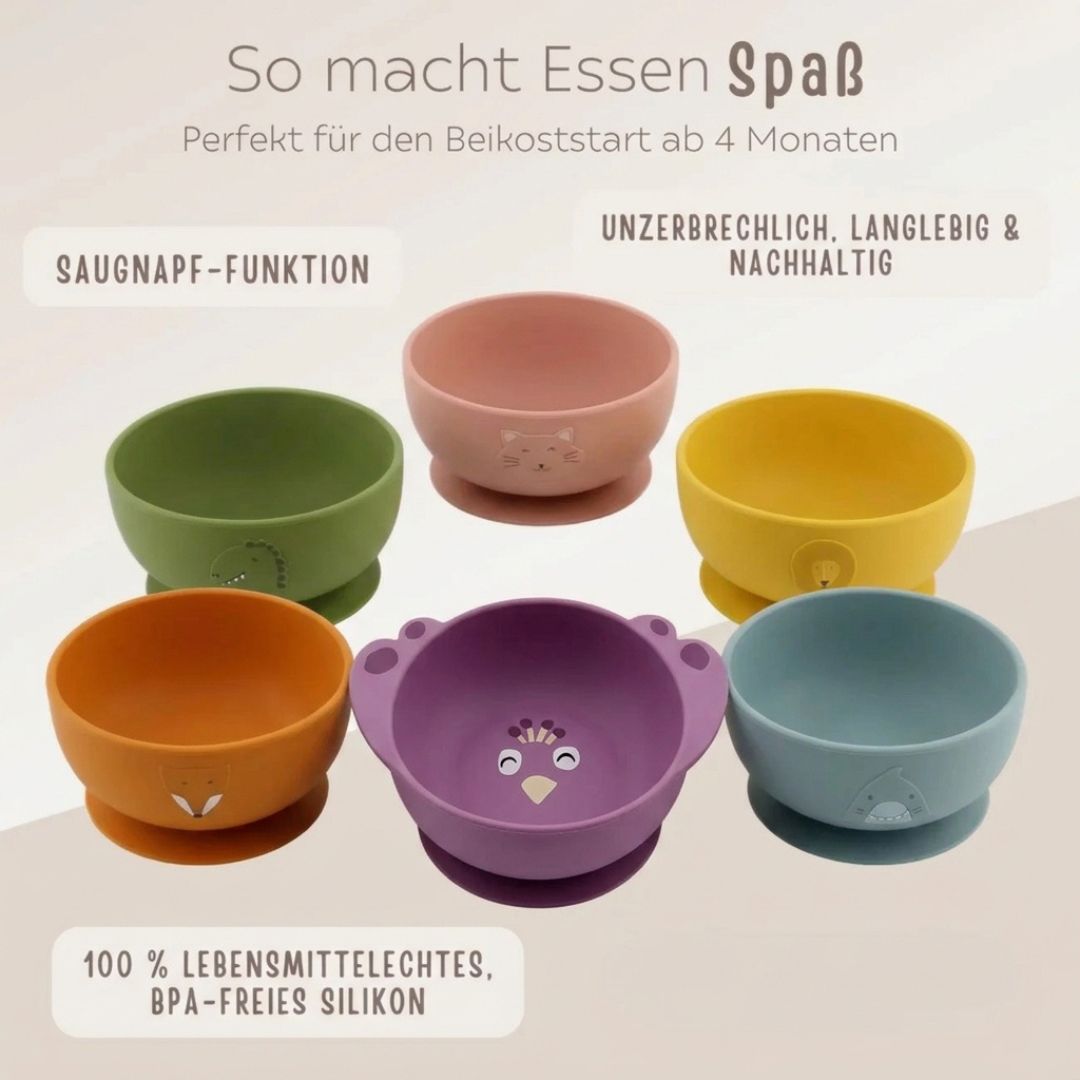 TRIXIE Silikon Schüssel mit Saugnapf personalisierbar - wunderwunsch