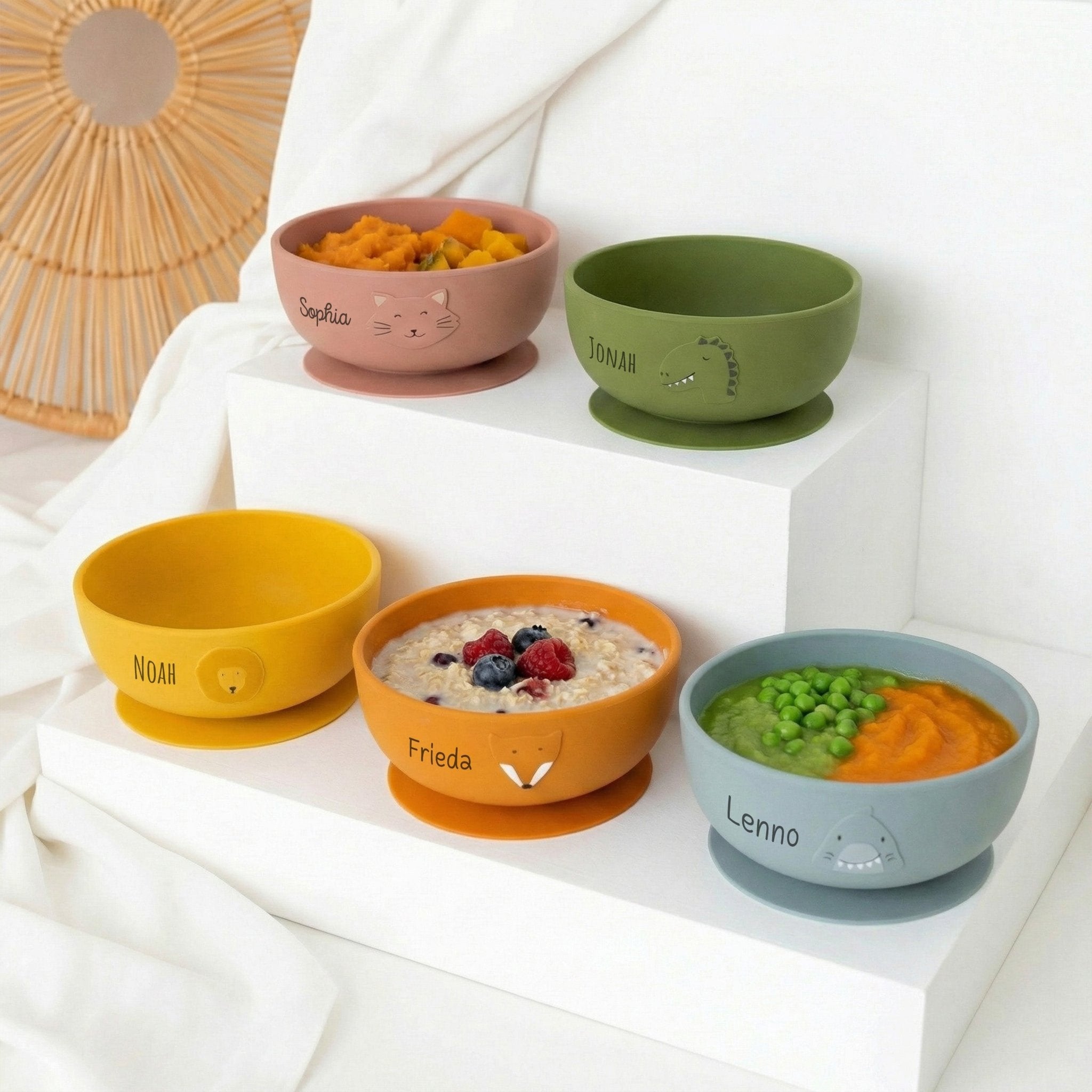 TRIXIE Silikon Schüssel mit Saugnapf personalisierbar - wunderwunsch