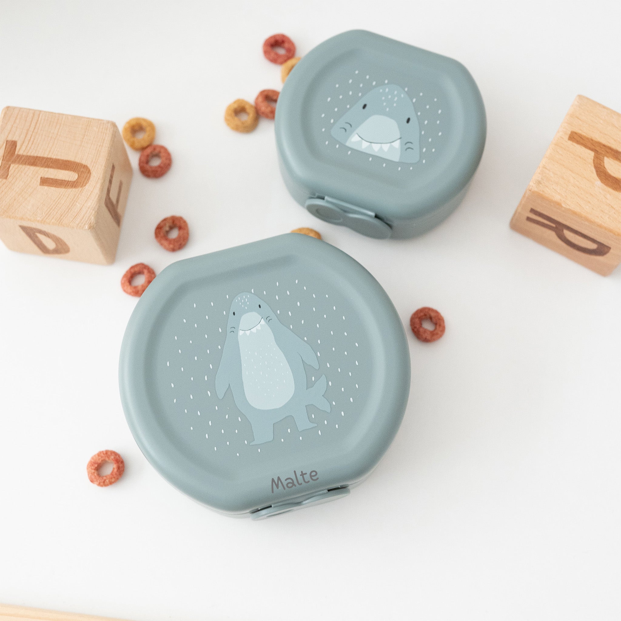 TRIXIE Snackbox rund 2er Set - Tiere - wunderwunsch