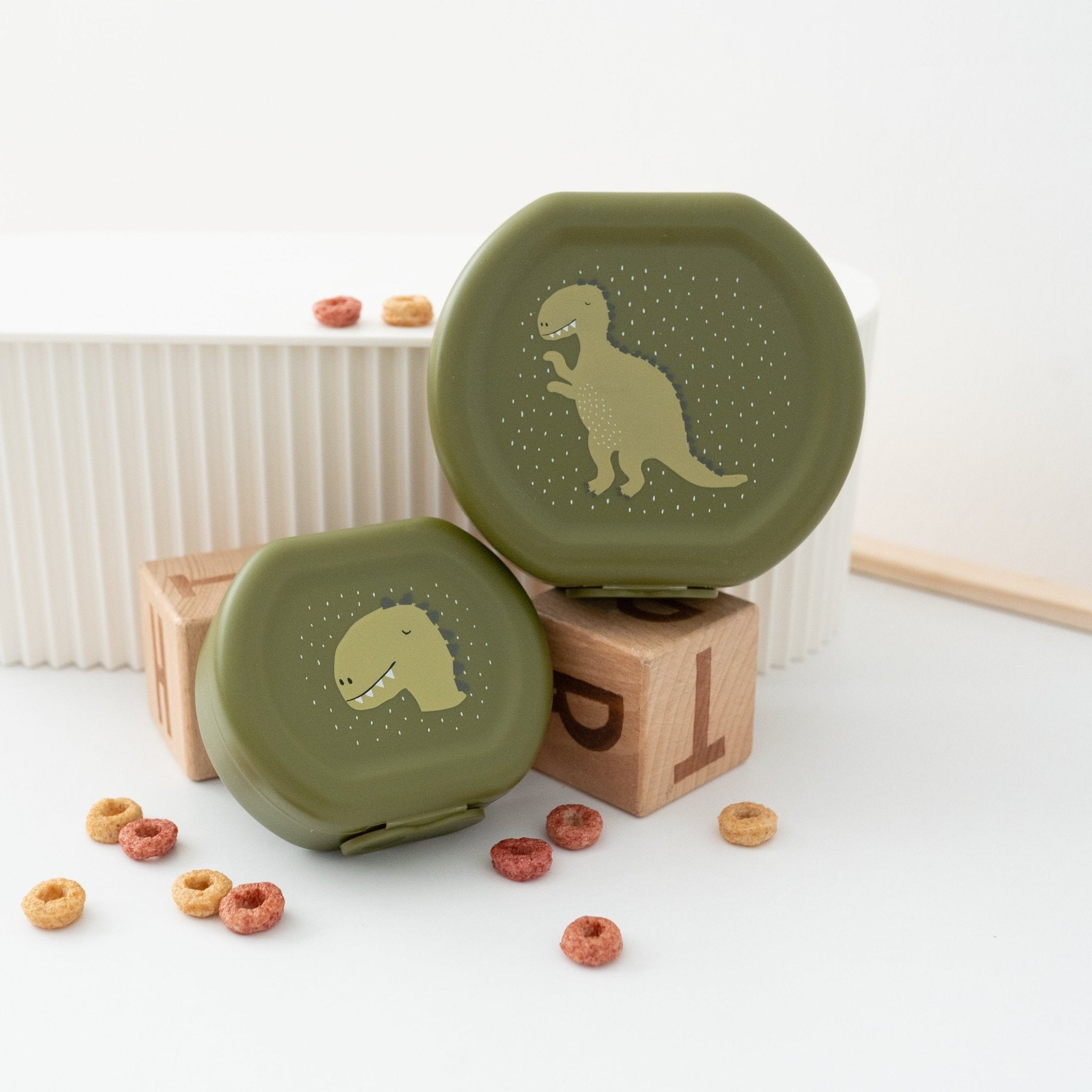 TRIXIE Snackbox rund 2er Set - Tiere - wunderwunsch