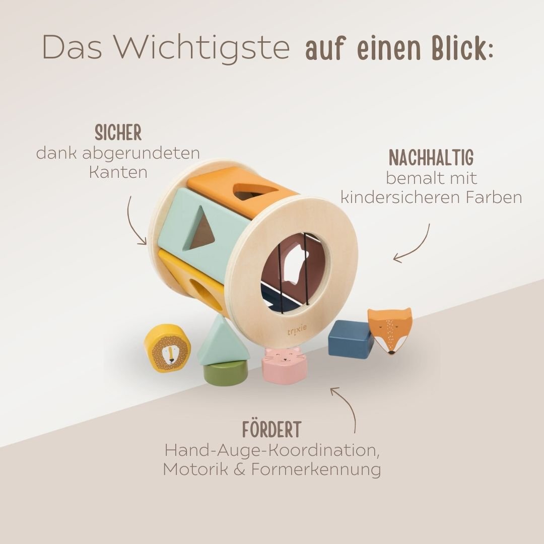 TRIXIE Sortierspiel Rolle personalisierbar - wunderwunsch