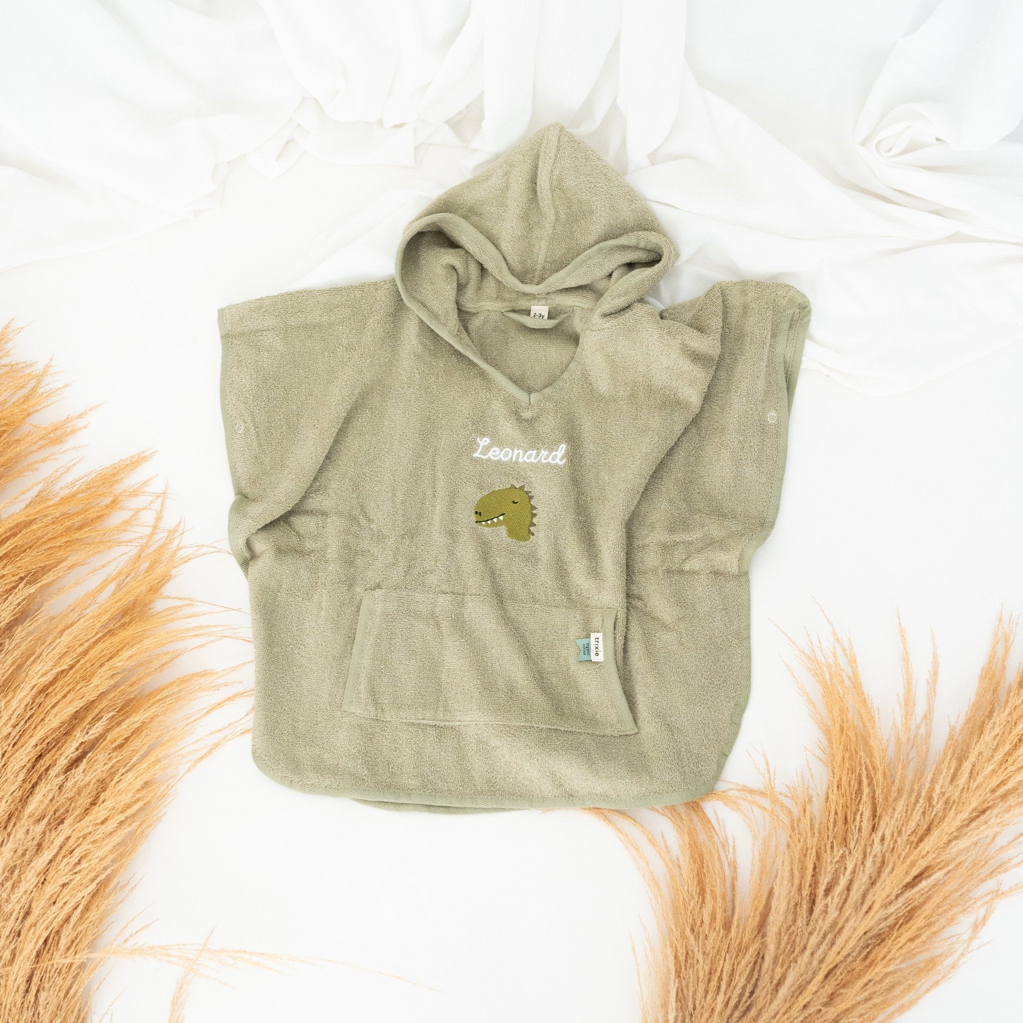 TRIXIE Tier Badeponcho mit Tier Applikation - wunderwunsch