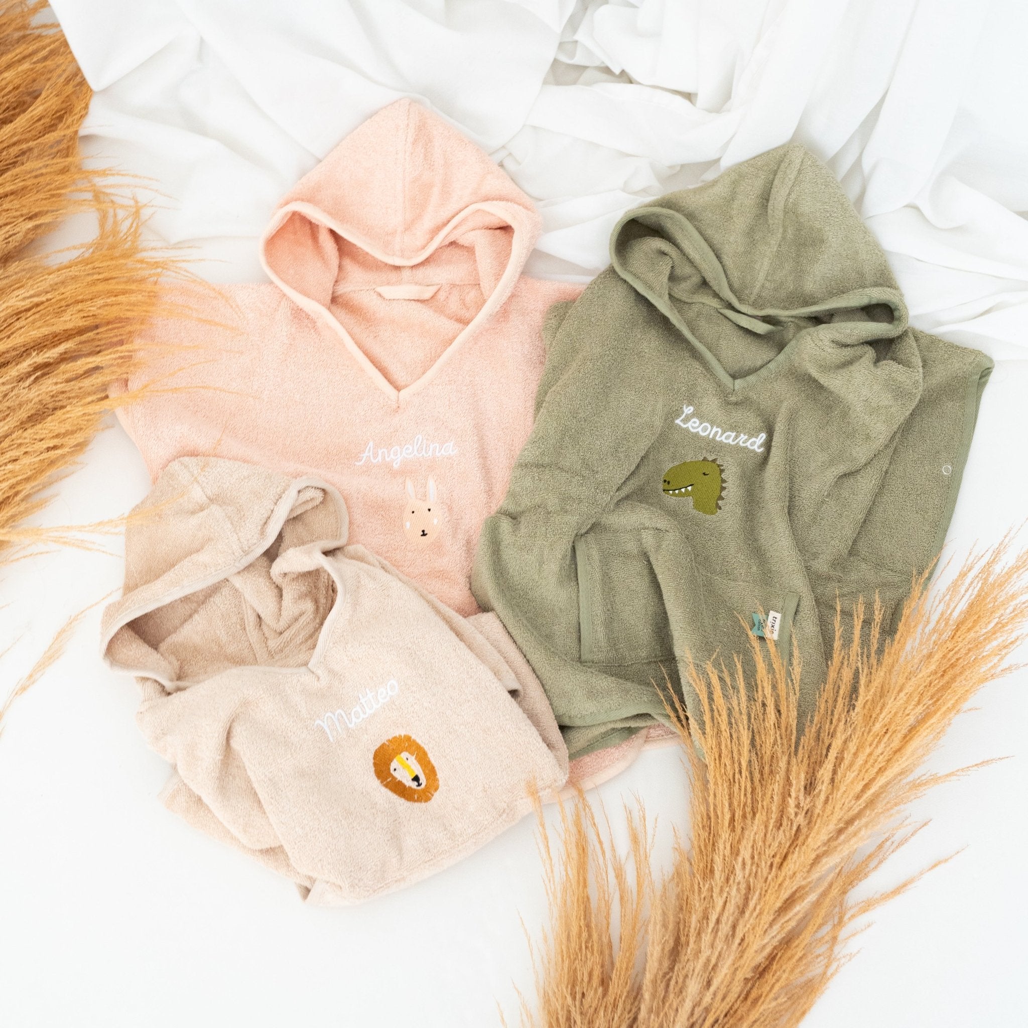 TRIXIE Tier Badeponcho mit Tier Applikation - wunderwunsch