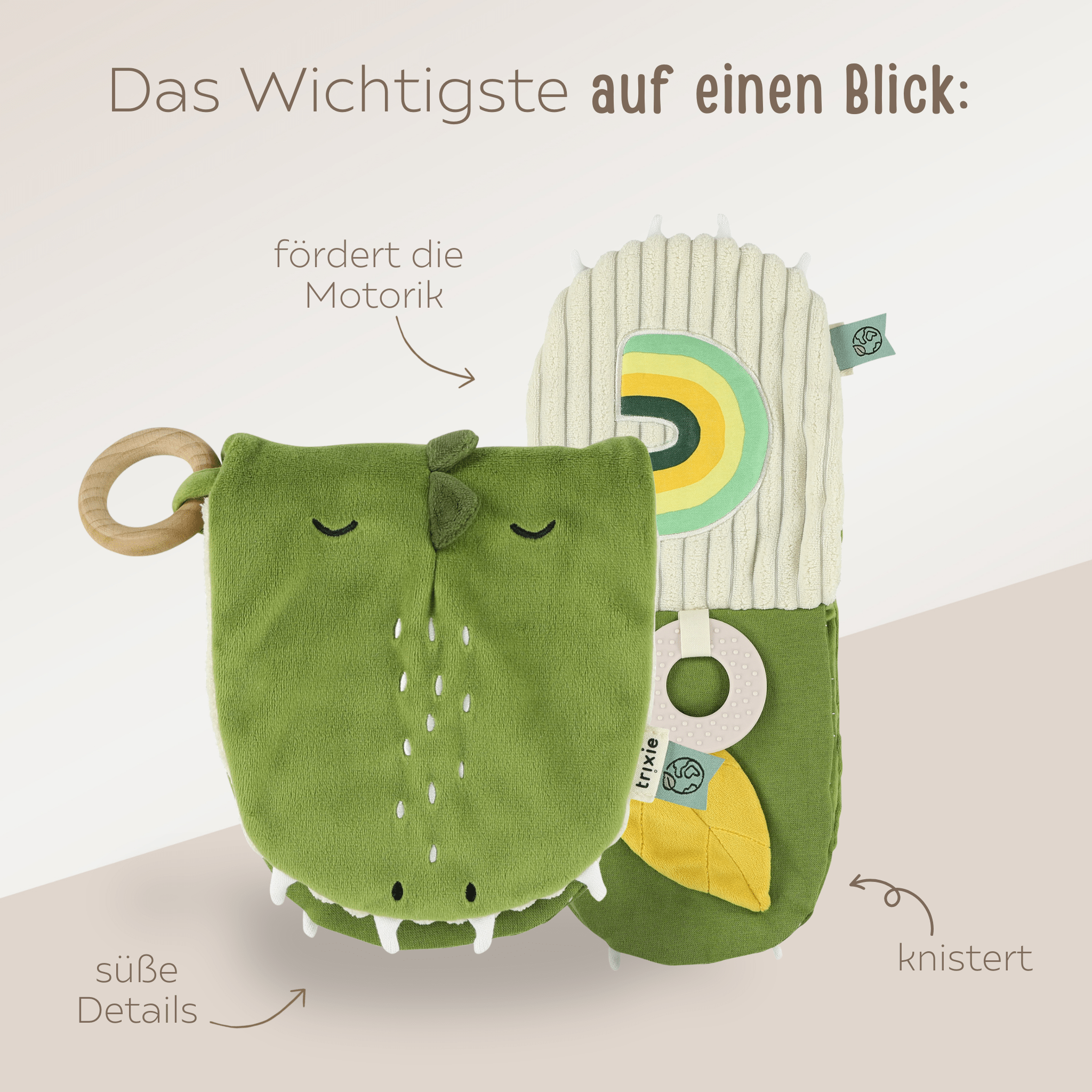 TRIXIE Tiere Fühlbuch personalisiert - wunderwunsch