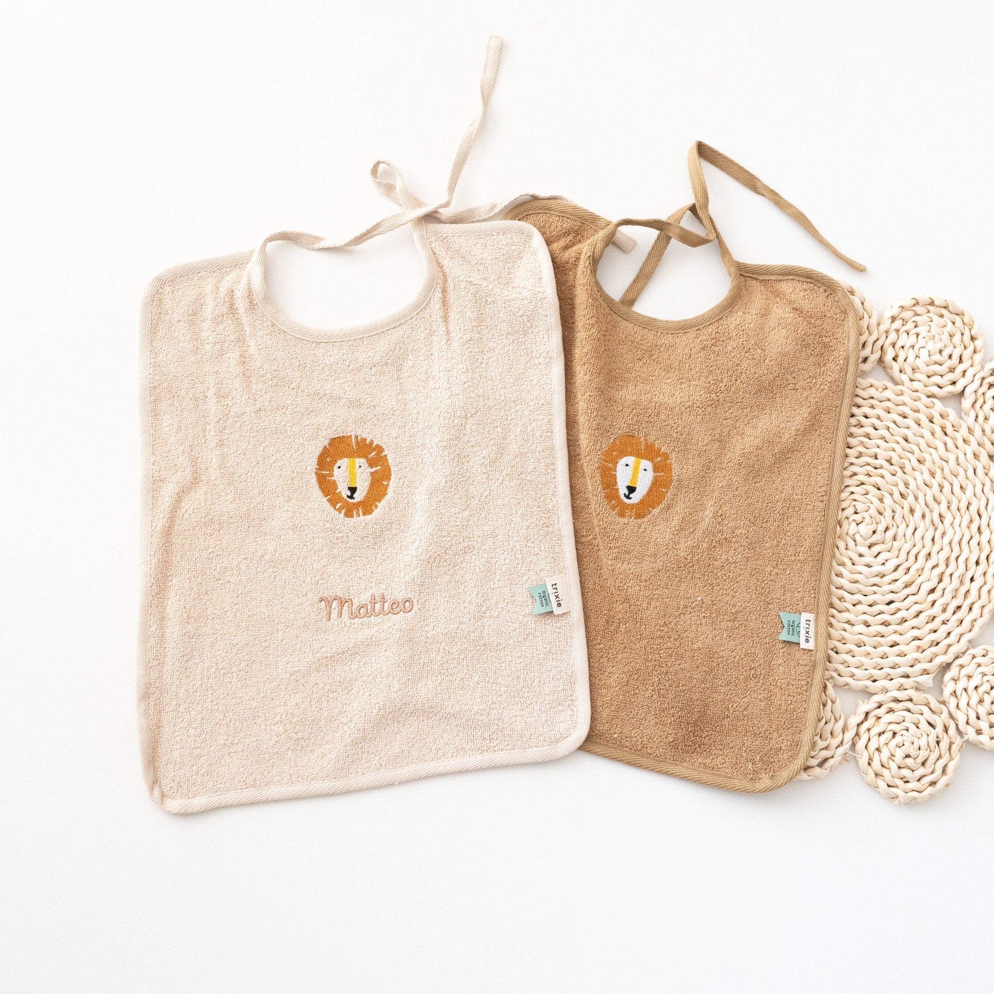 TRIXIE XL Lätzchen 2er Set personalisiert - wunderwunsch