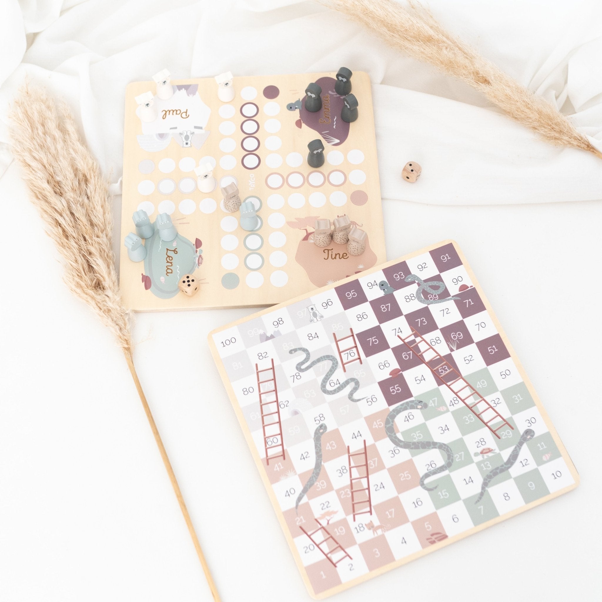 TRYCO 2 in 1 - Ludo - und Kletterspiel - personalisierbar - wunderwunsch