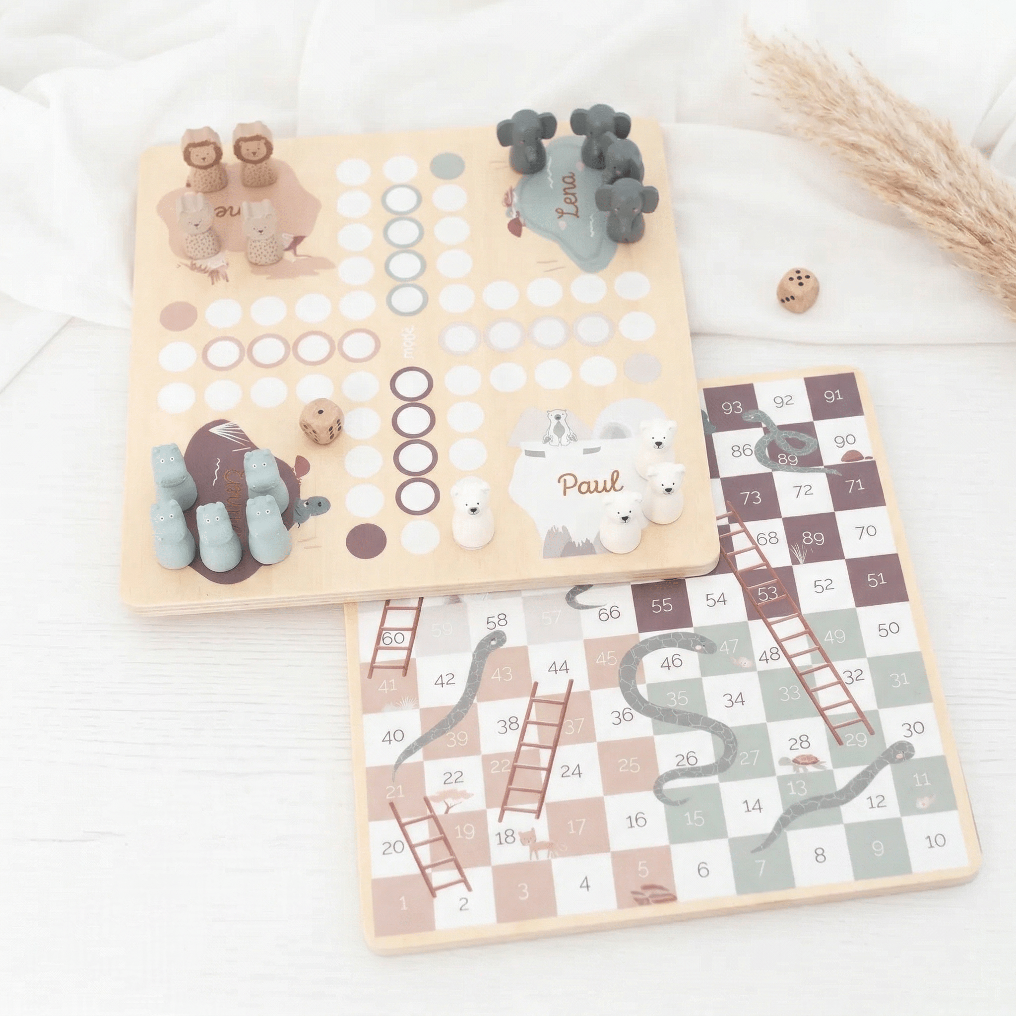 TRYCO 2 in 1 - Ludo - und Kletterspiel personalisierbar - wunderwunsch