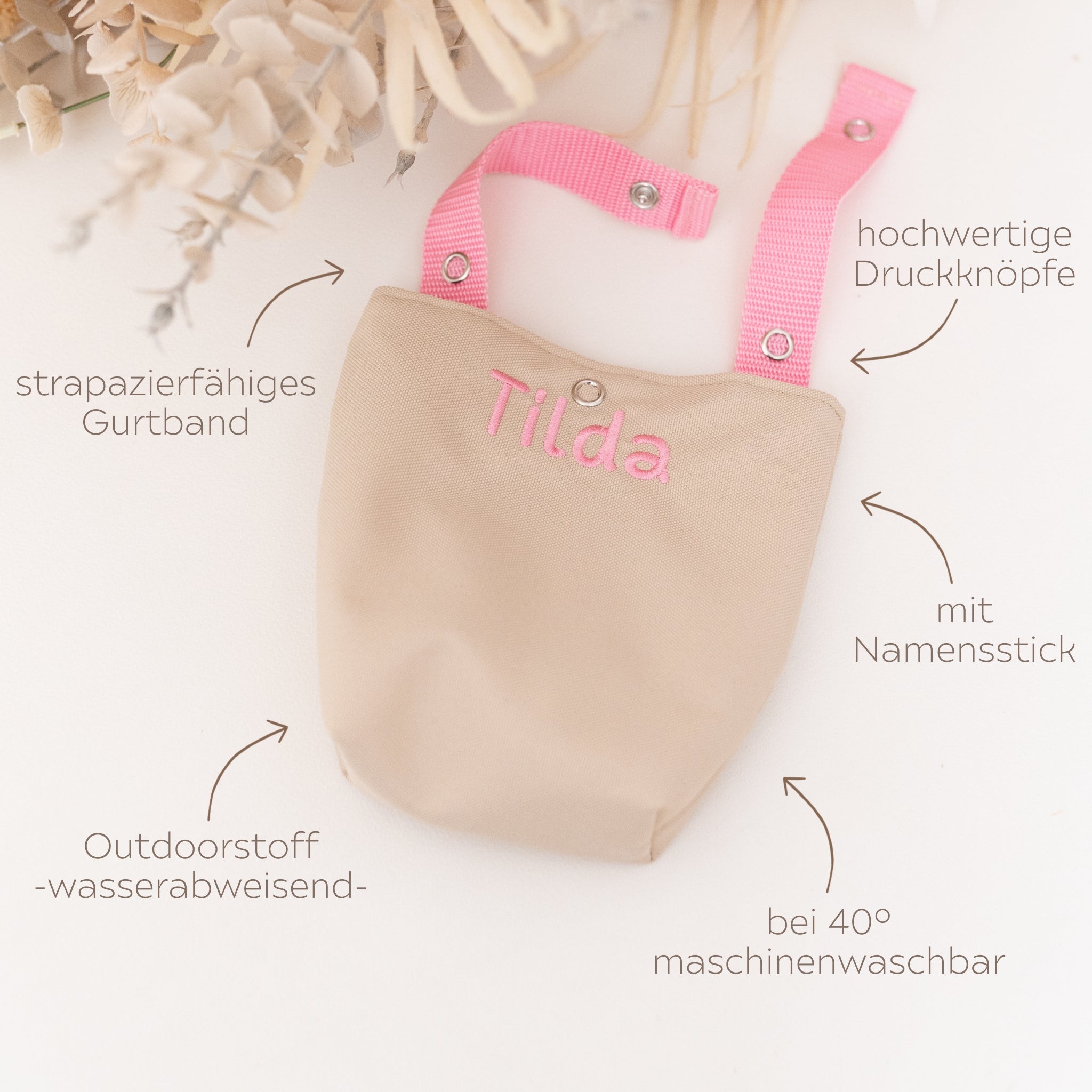 TRYCO Laufrad mit personalisierter Lenkertasche - wunderwunsch