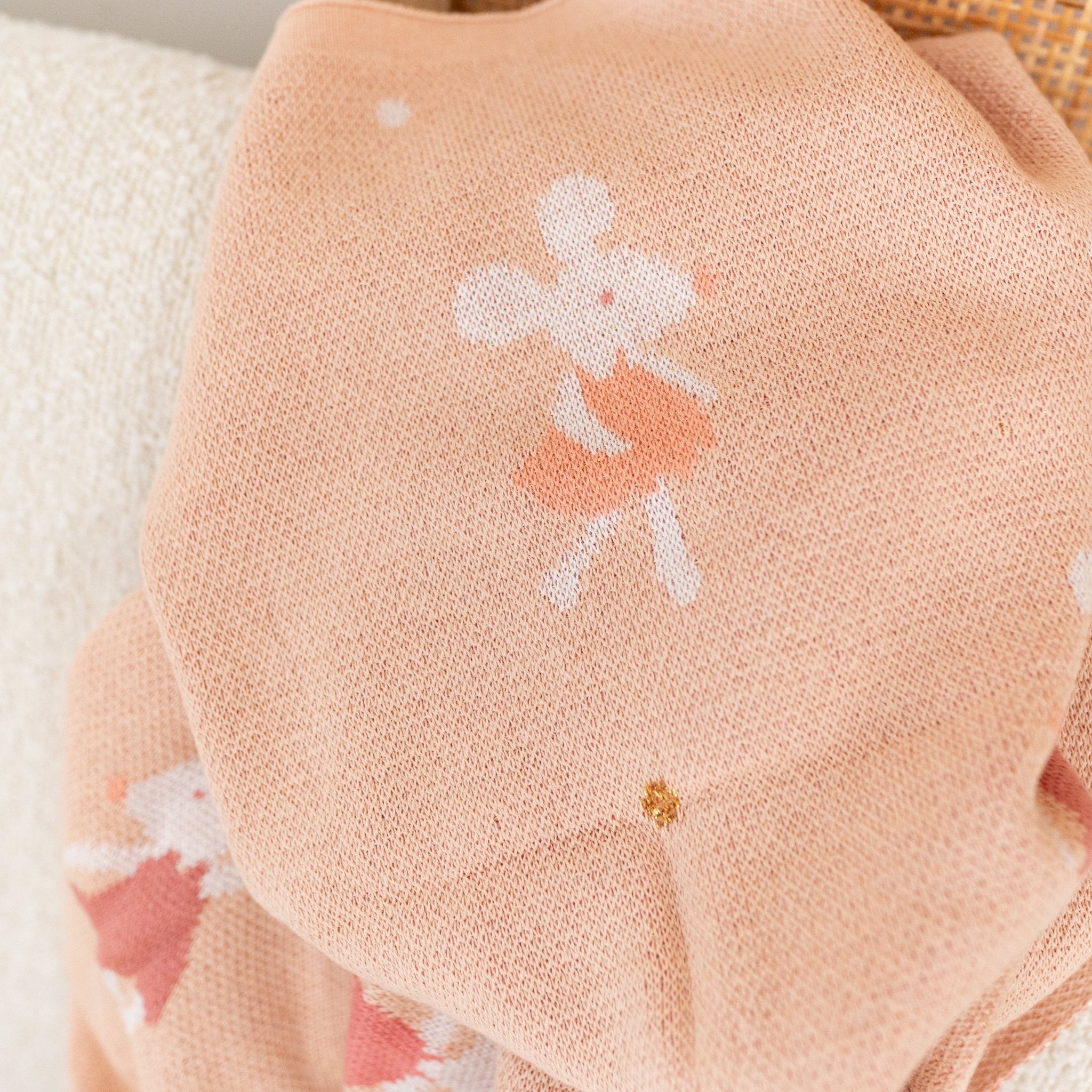 VADOBAG Strickdecke in 4 süßen Designs - wunderwunsch