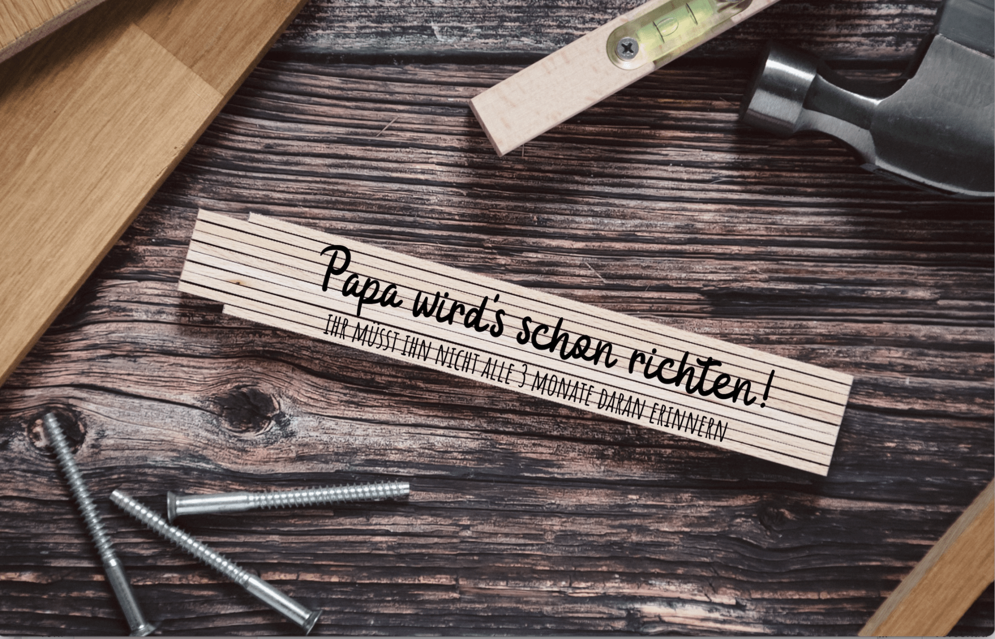 Vatertag Geschenkset - Liebster Tollster Super Papa - wunderwunsch