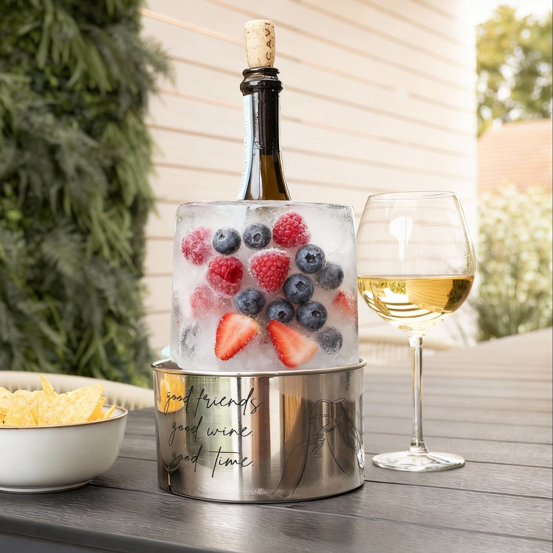 Weinkühler - Nice Ice Cooler mit Gravur - wunderwunsch