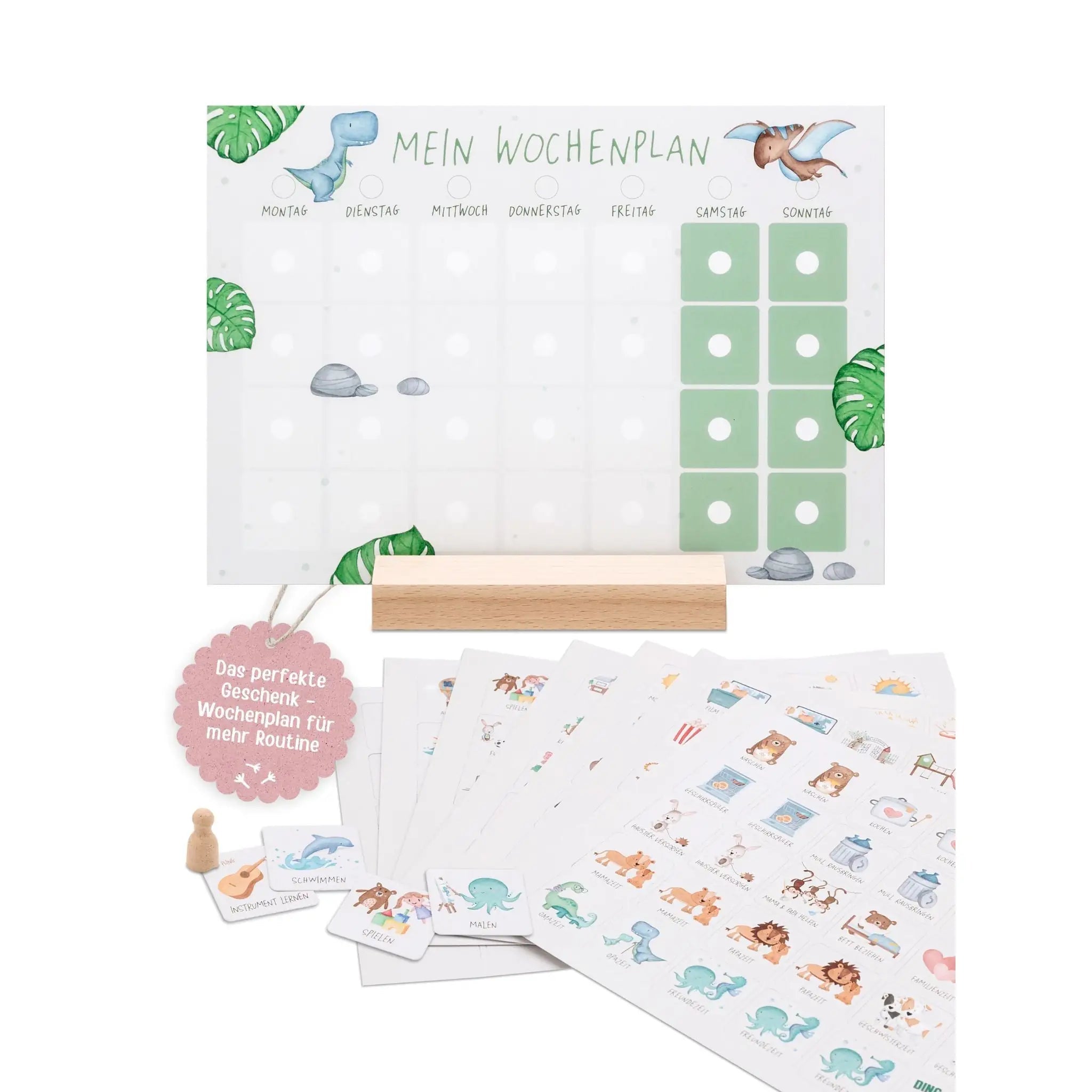 Wochenplan "Dinos" - wunderwunsch
