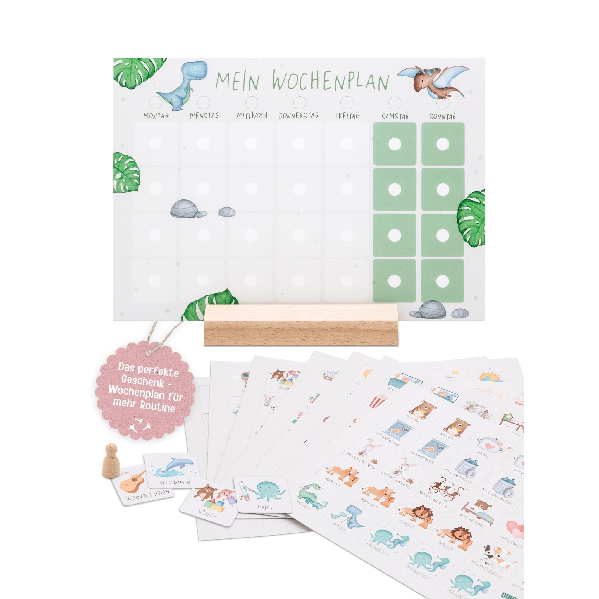Wochenplan "Dinos" - wunderwunsch