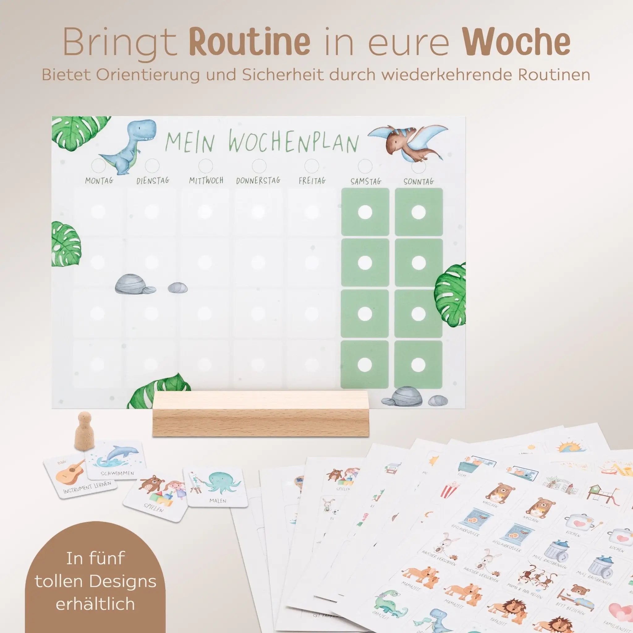 Wochenplan "Dinos" - wunderwunsch