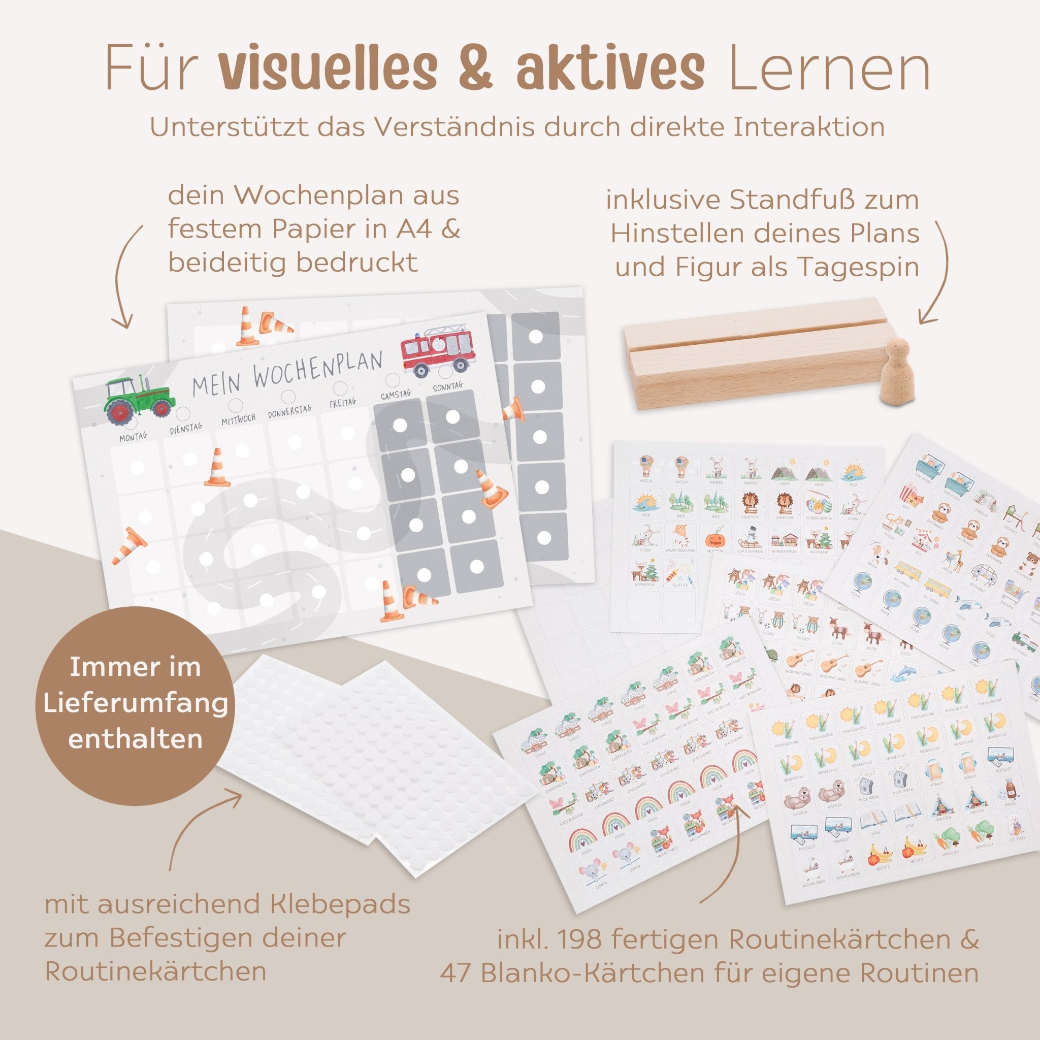 Wochenplan "Fahrzeuge" - wunderwunsch