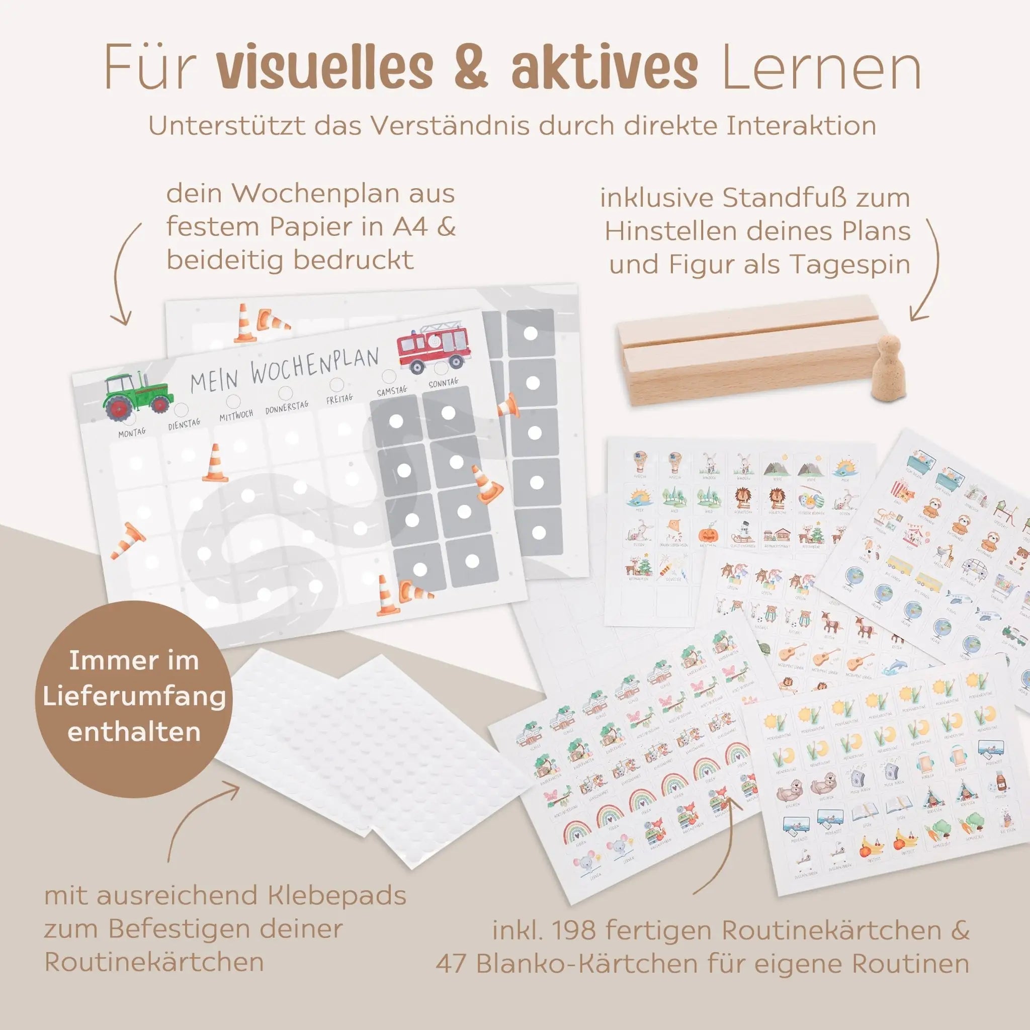 Wochenplan "Fahrzeuge" - wunderwunsch