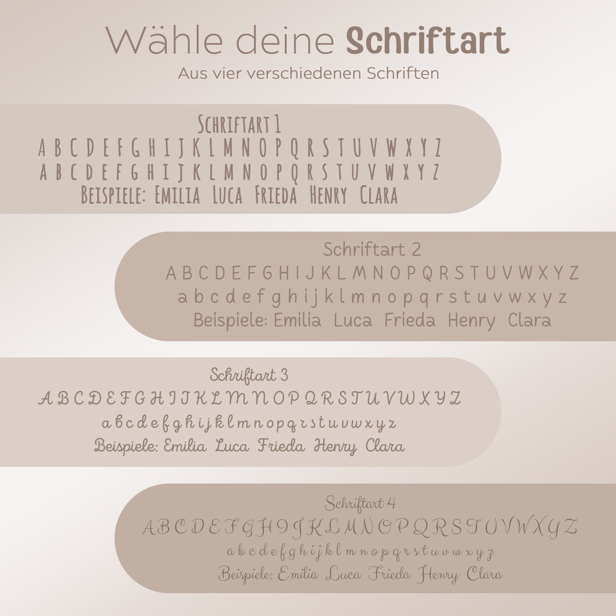 WUNDERWUNSCH Motorikschleife Tier personalisierbar - wunderwunsch