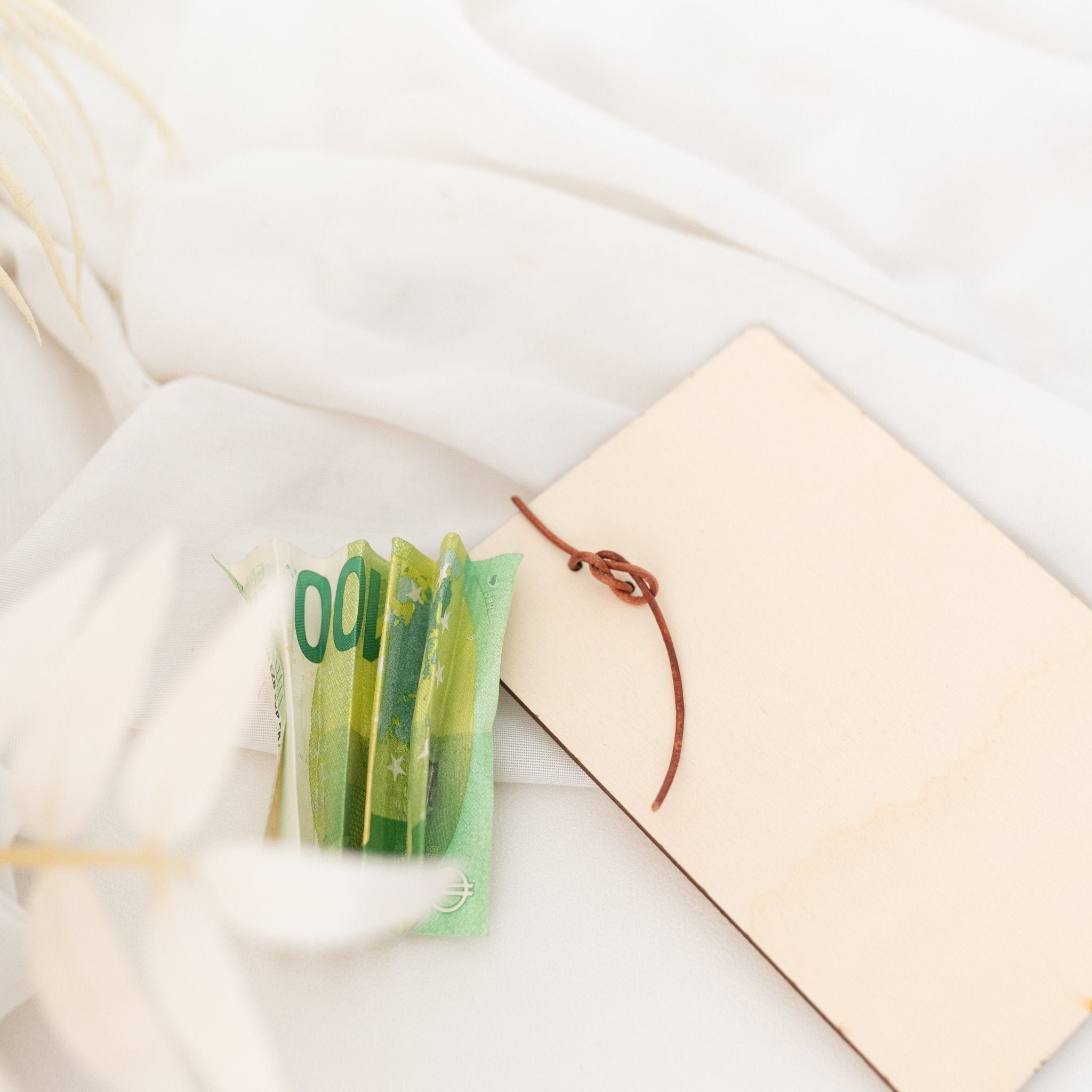 Wunscherfüller Holzkarte Tier Gravur - wunderwunsch